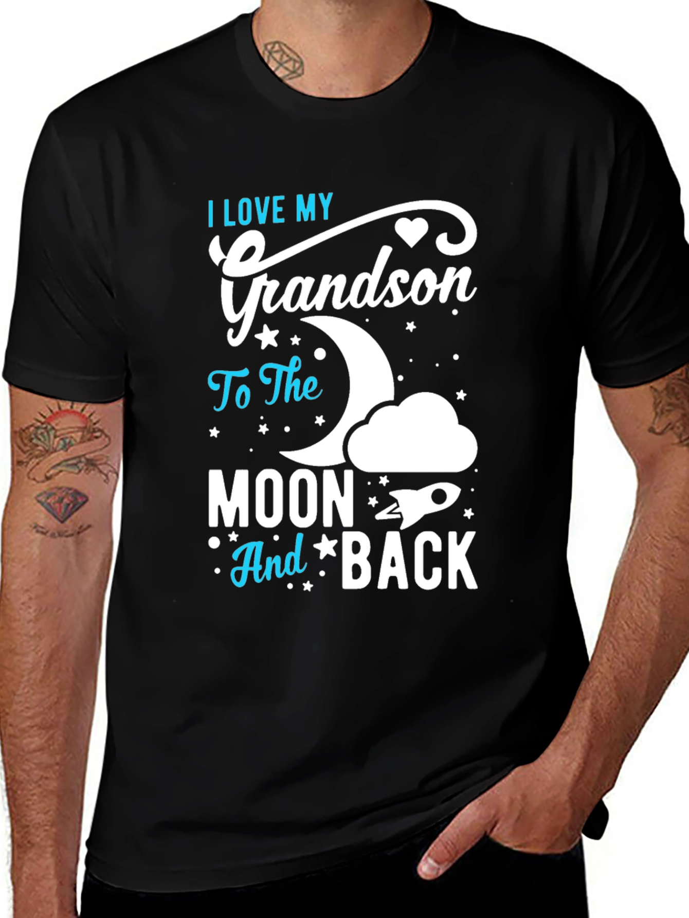 I Love My Grandson T-Shirt