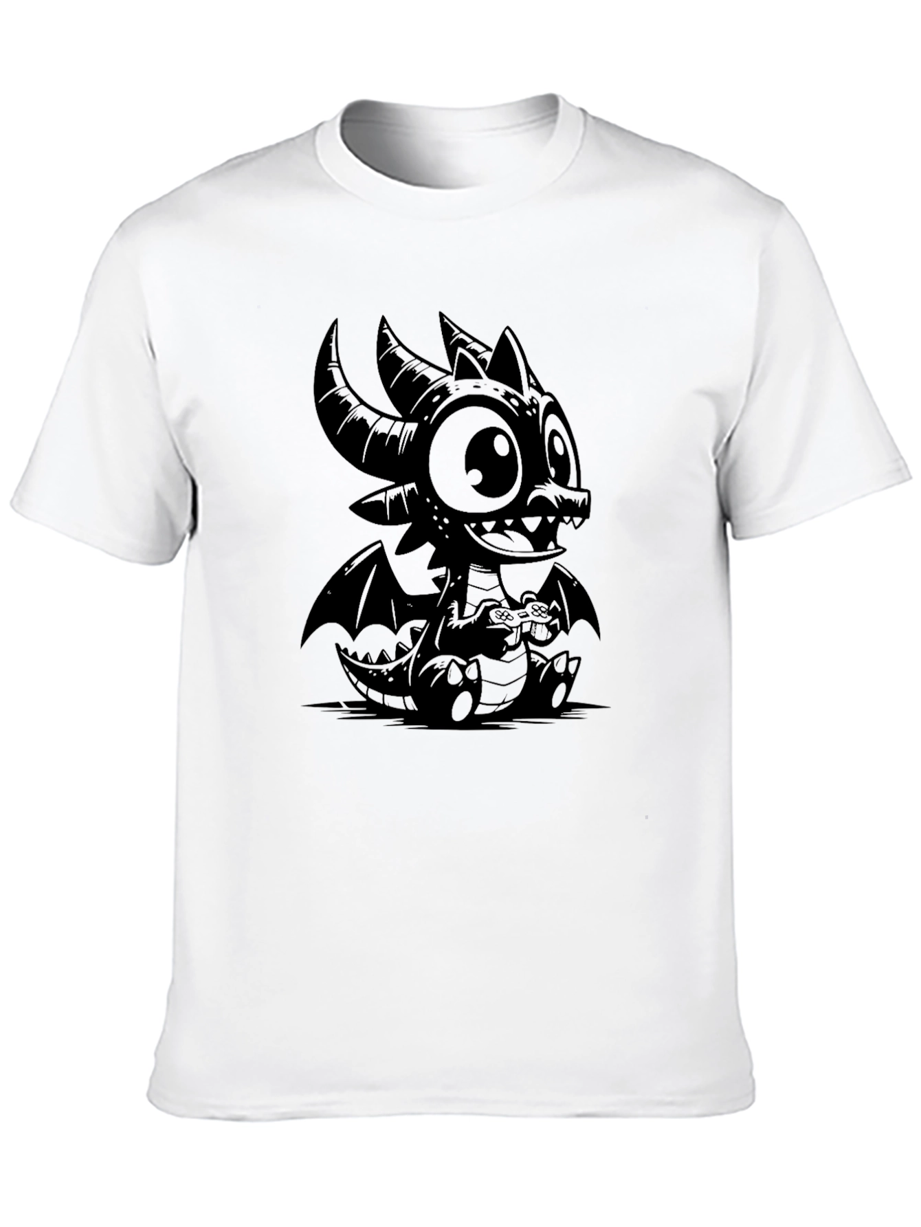 Spyro Gamer Black T-Shirt - Dragon Graphic Tee