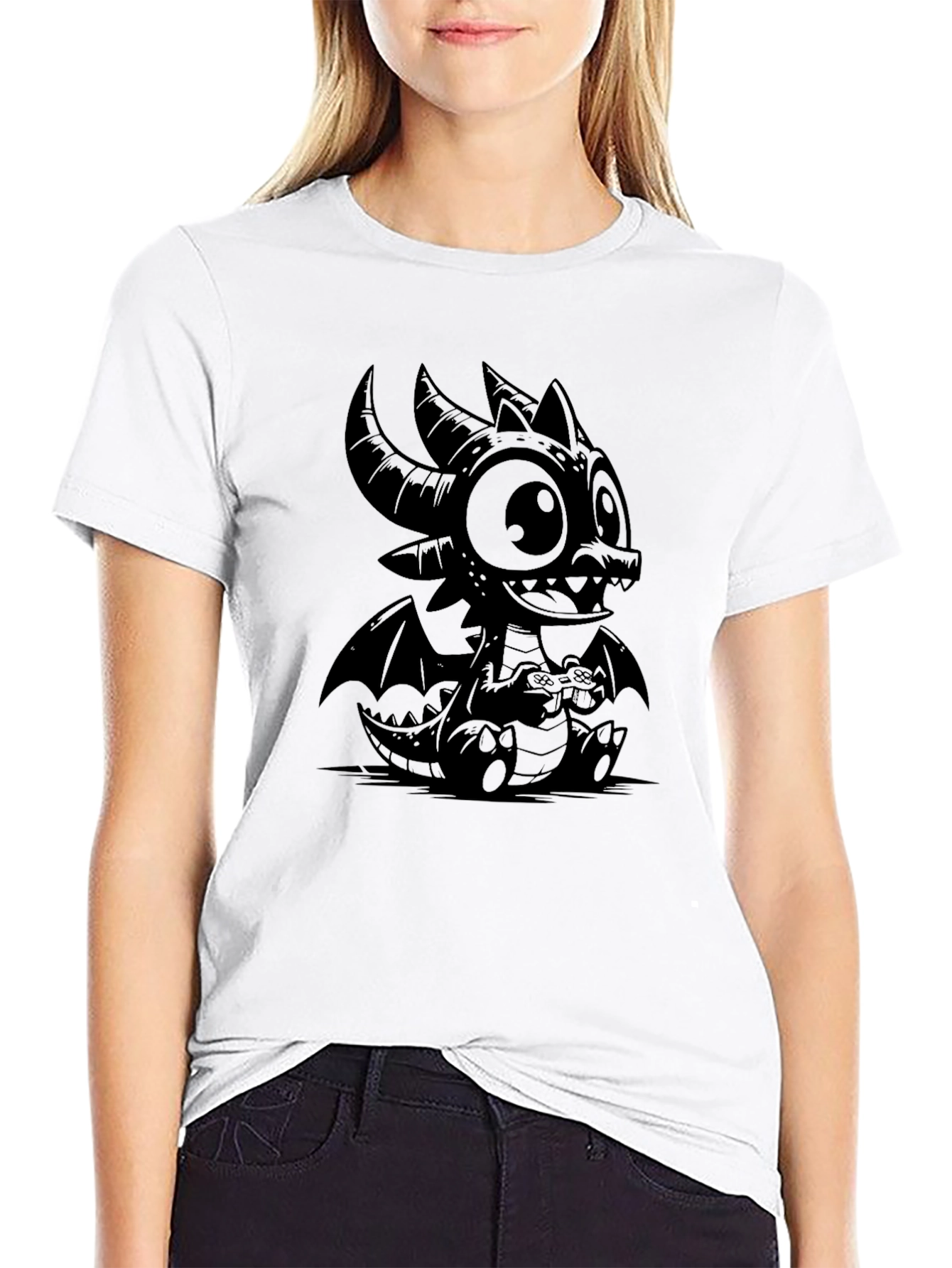 Spyro Gamer Black T-Shirt - Dragon Graphic Tee