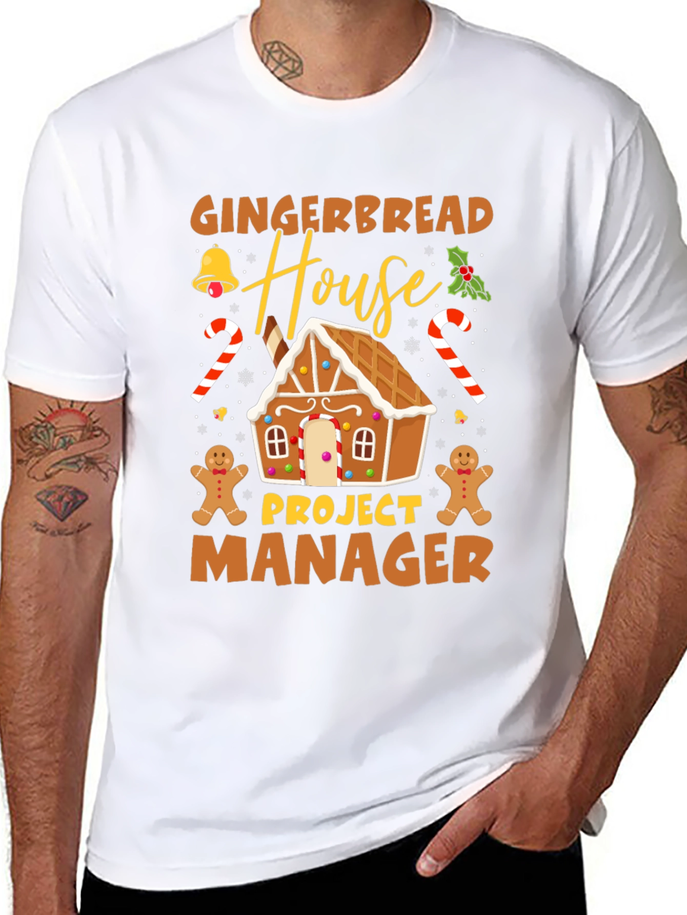 Gingerbread House Project Manager T-Shirt