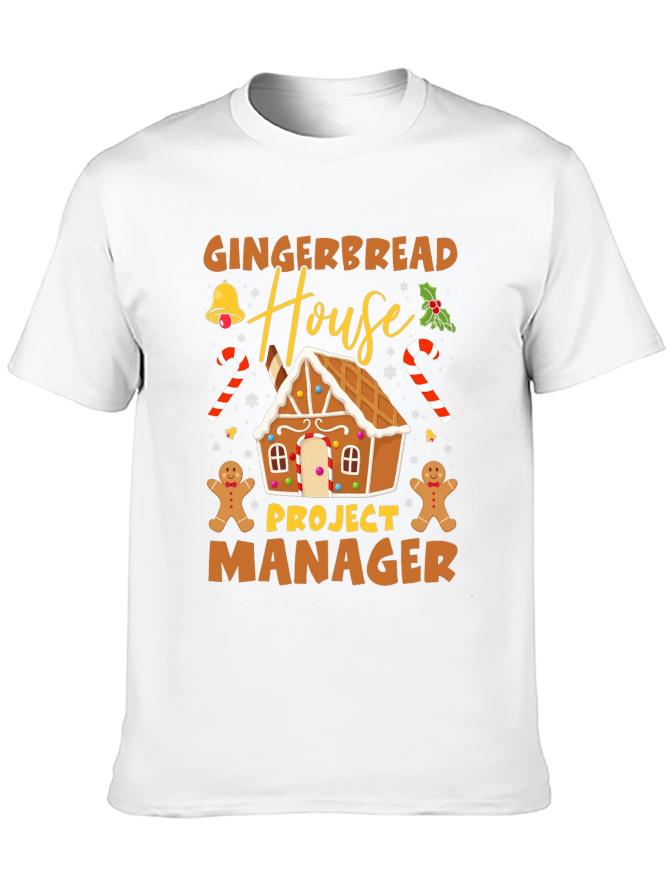 Gingerbread House Project Manager T-Shirt