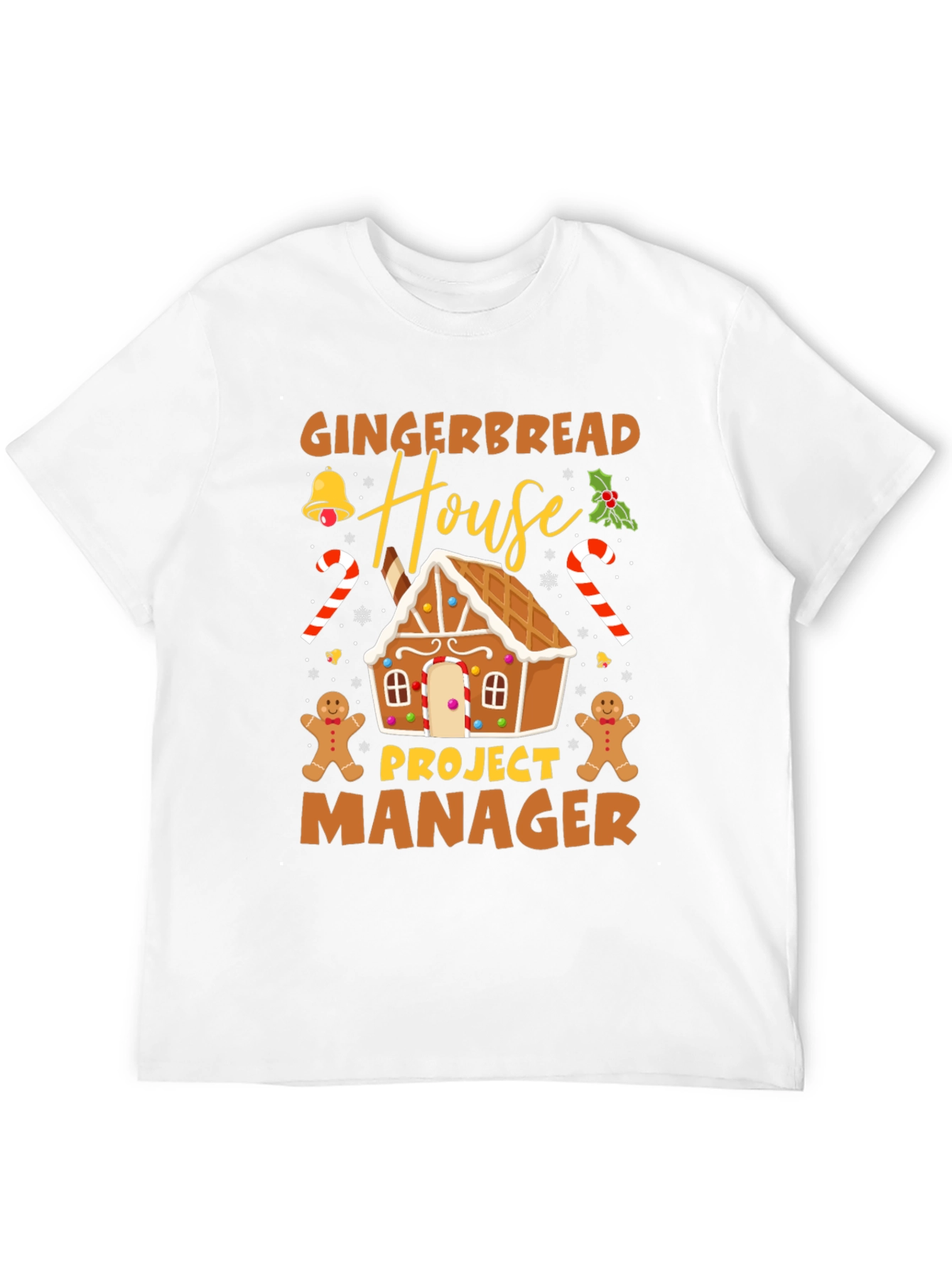 Gingerbread House Project Manager T-Shirt