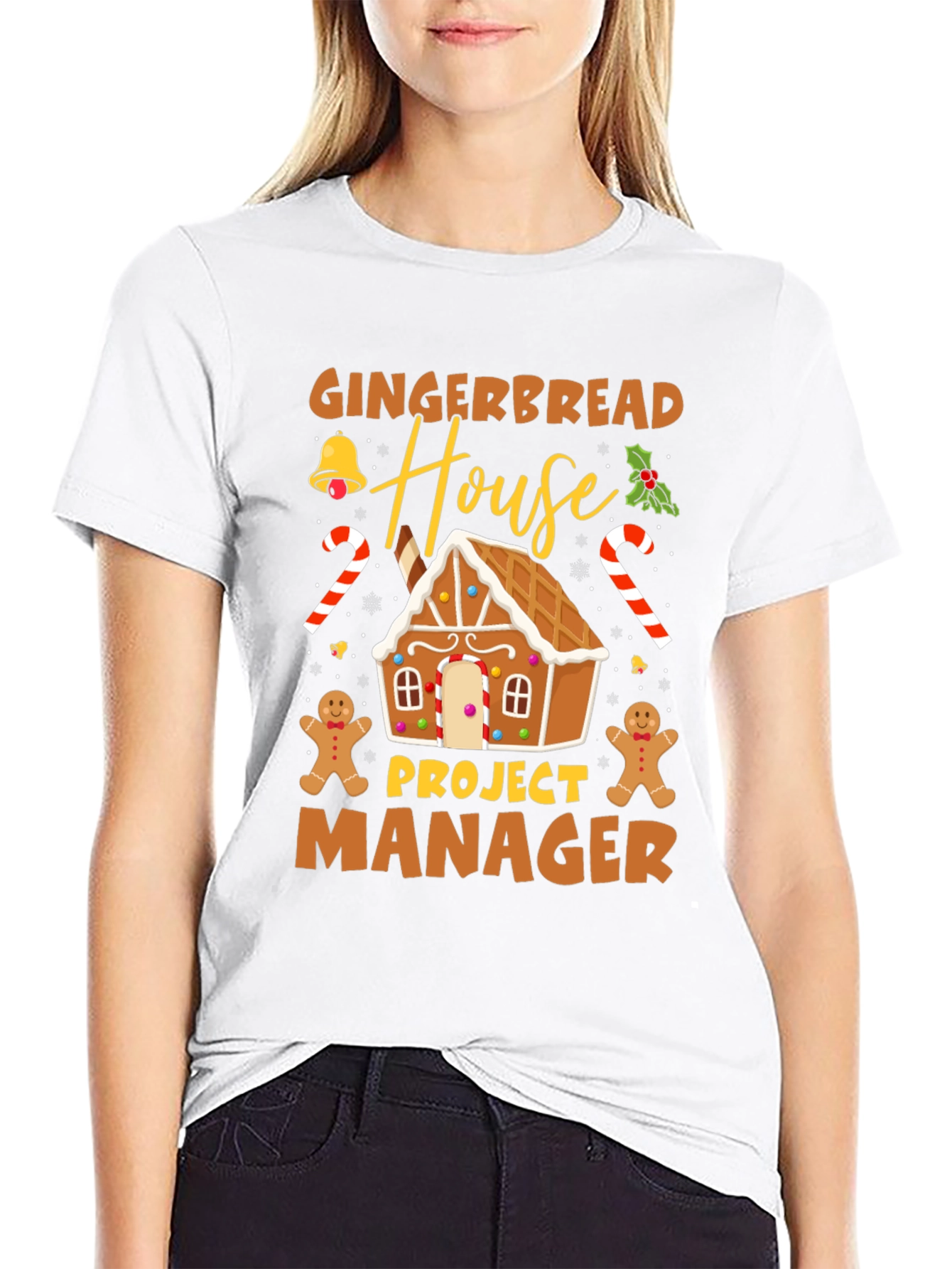 Gingerbread House Project Manager T-Shirt