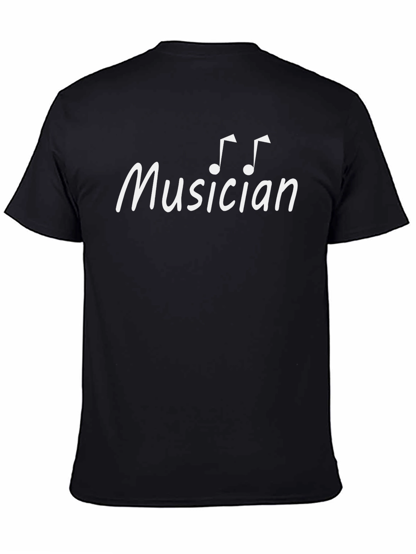 Musician Graphic Black T-Shirt