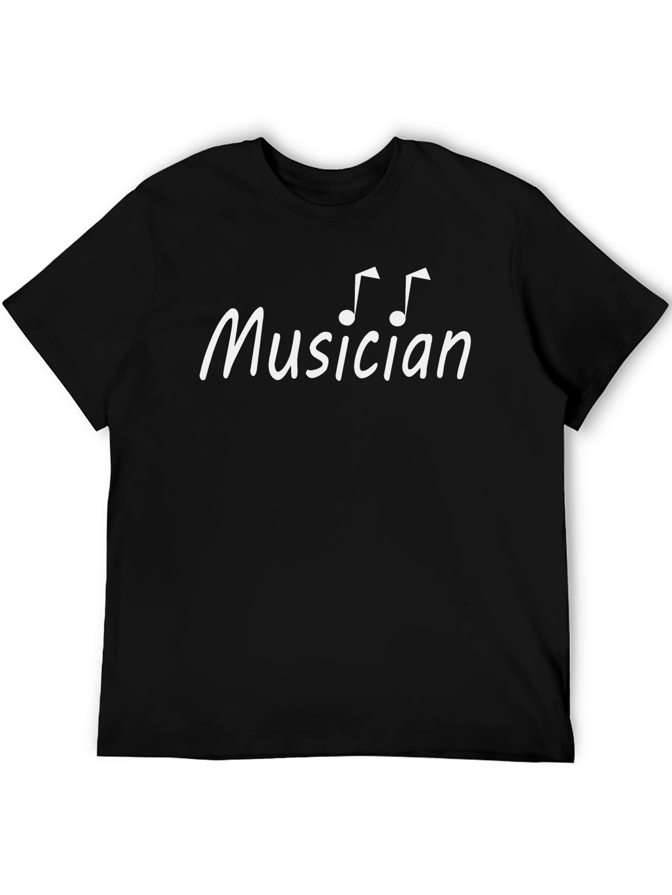 Musician Graphic Black T-Shirt