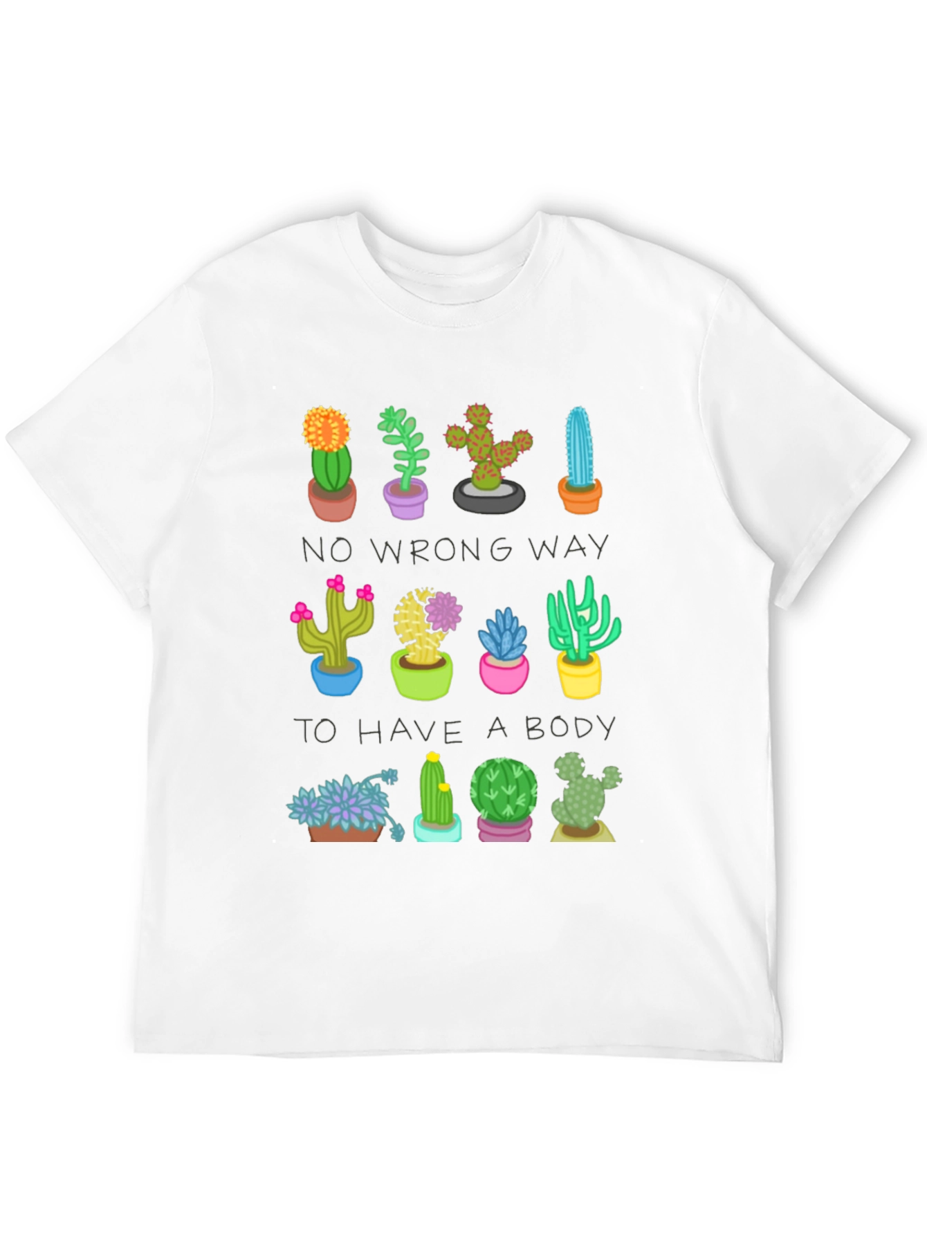Cactus Body Positive T-Shirt