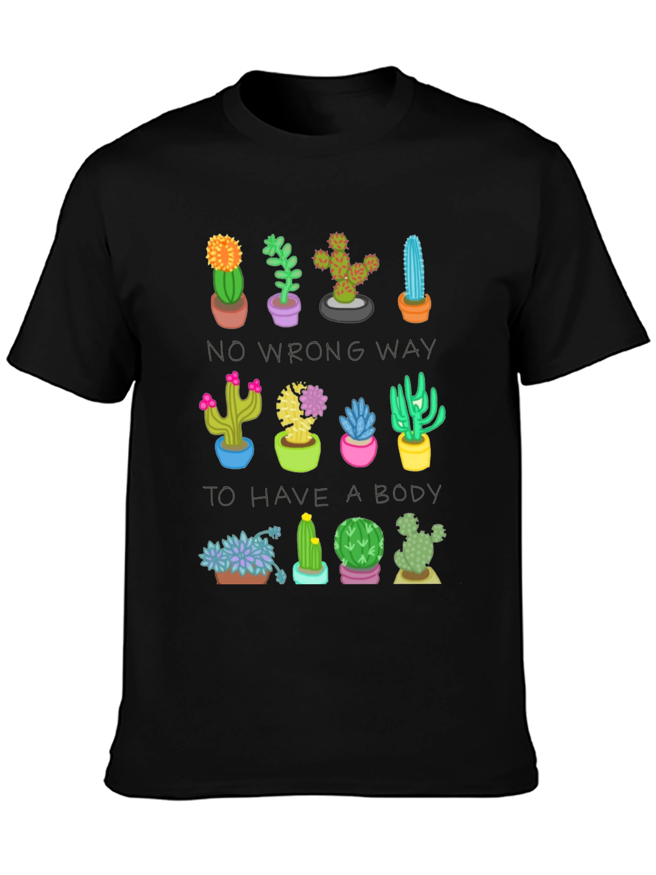 Cactus Body Positive T-Shirt