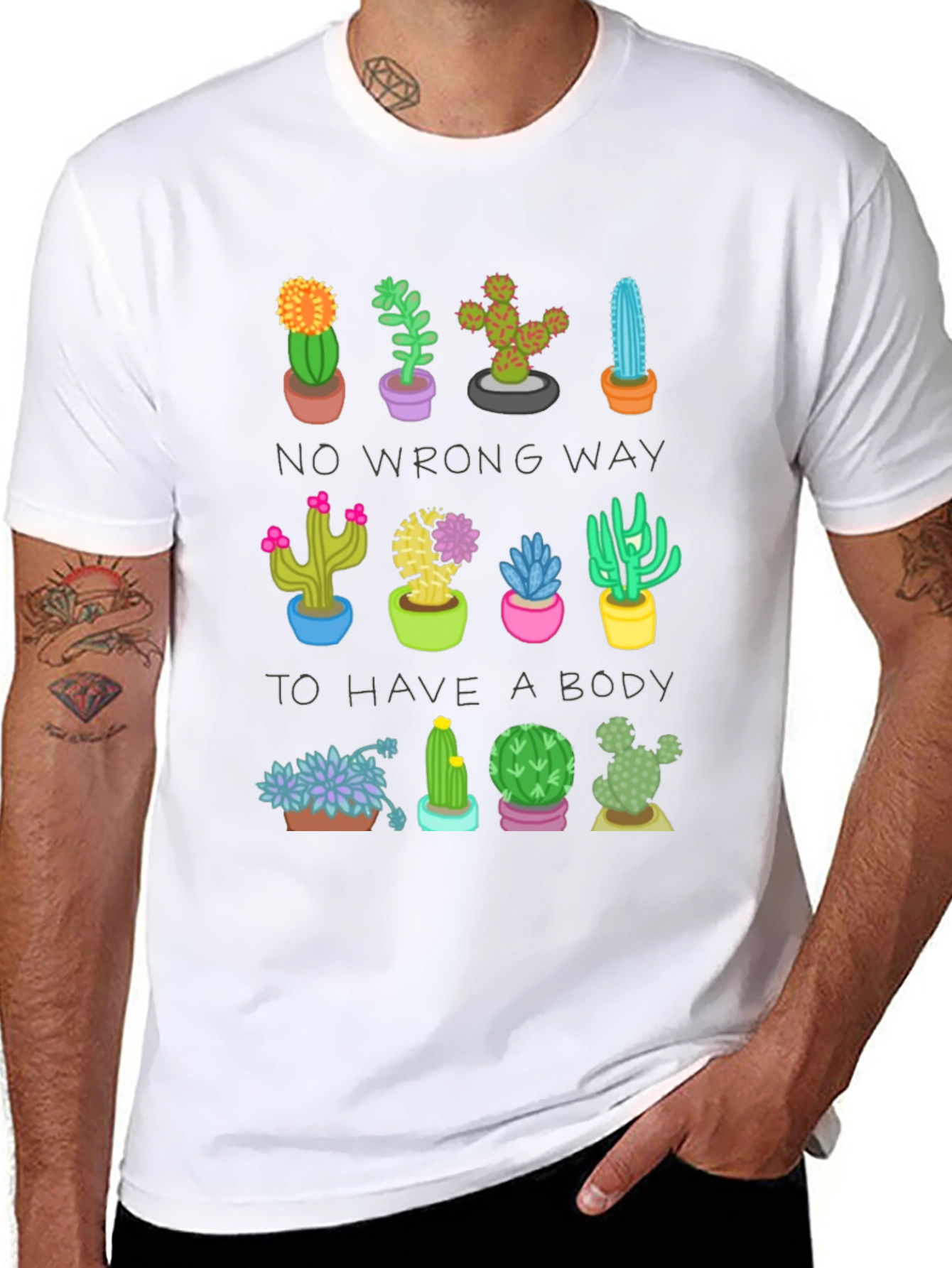 Cactus Body Positive T-Shirt