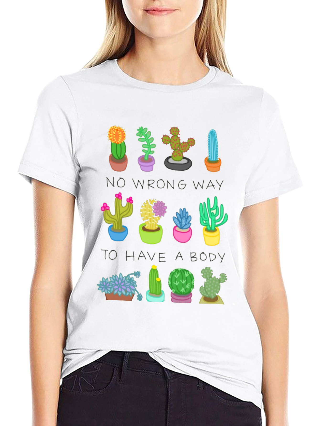 Cactus Body Positive T-Shirt