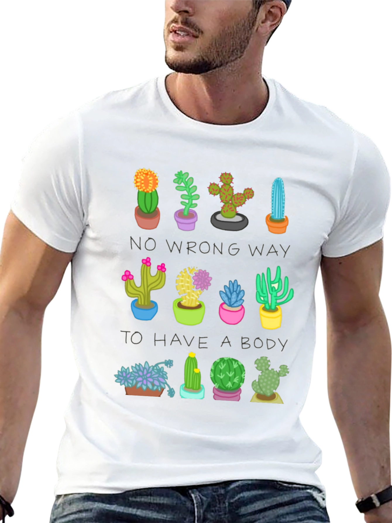 Cactus Body Positive T-Shirt