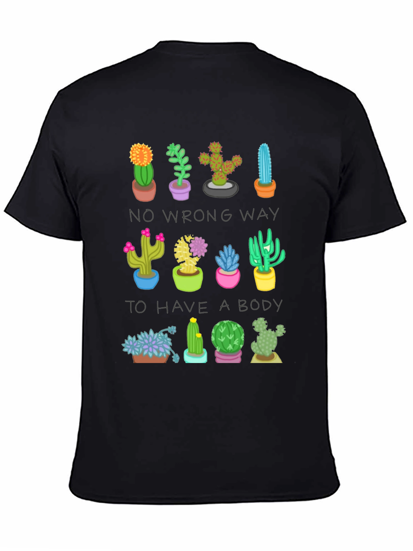 Cactus Body Positive T-Shirt