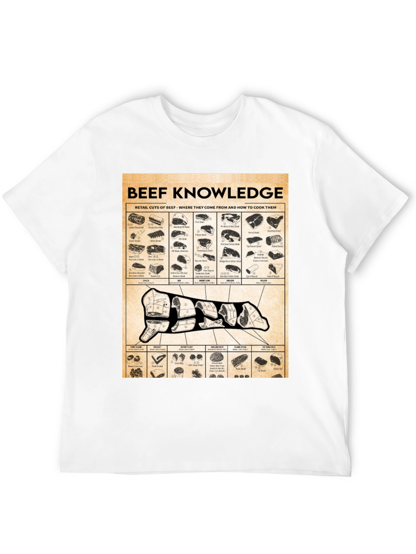 Beef Knowledge Graphic T-Shirt