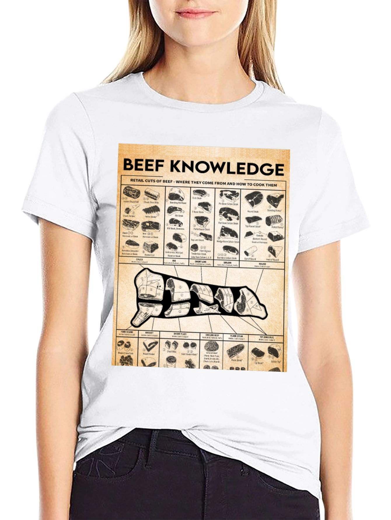 Beef Knowledge Graphic T-Shirt