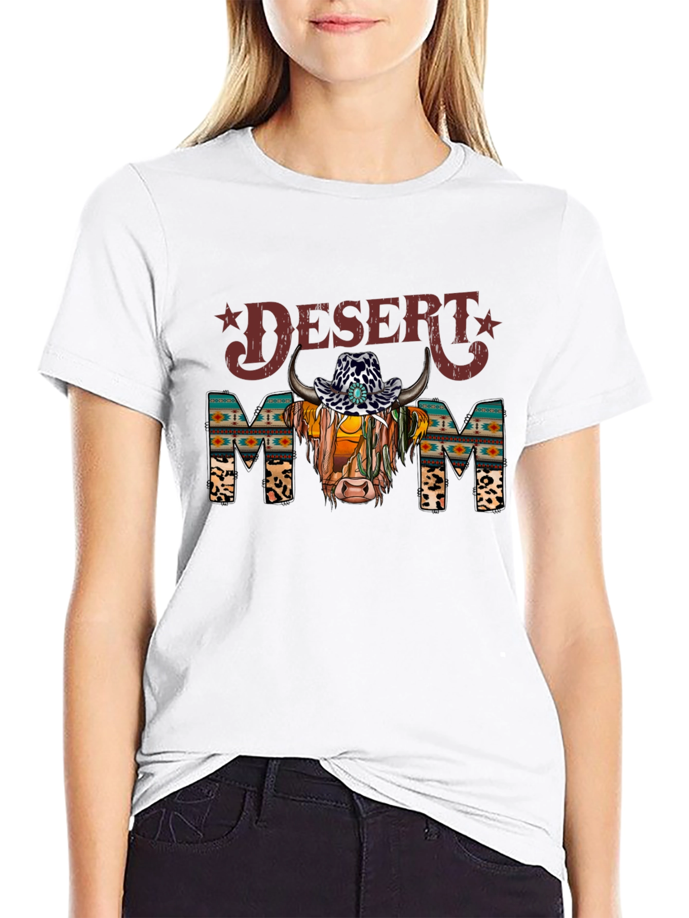Desert Mom Graphic Tee - Western Style