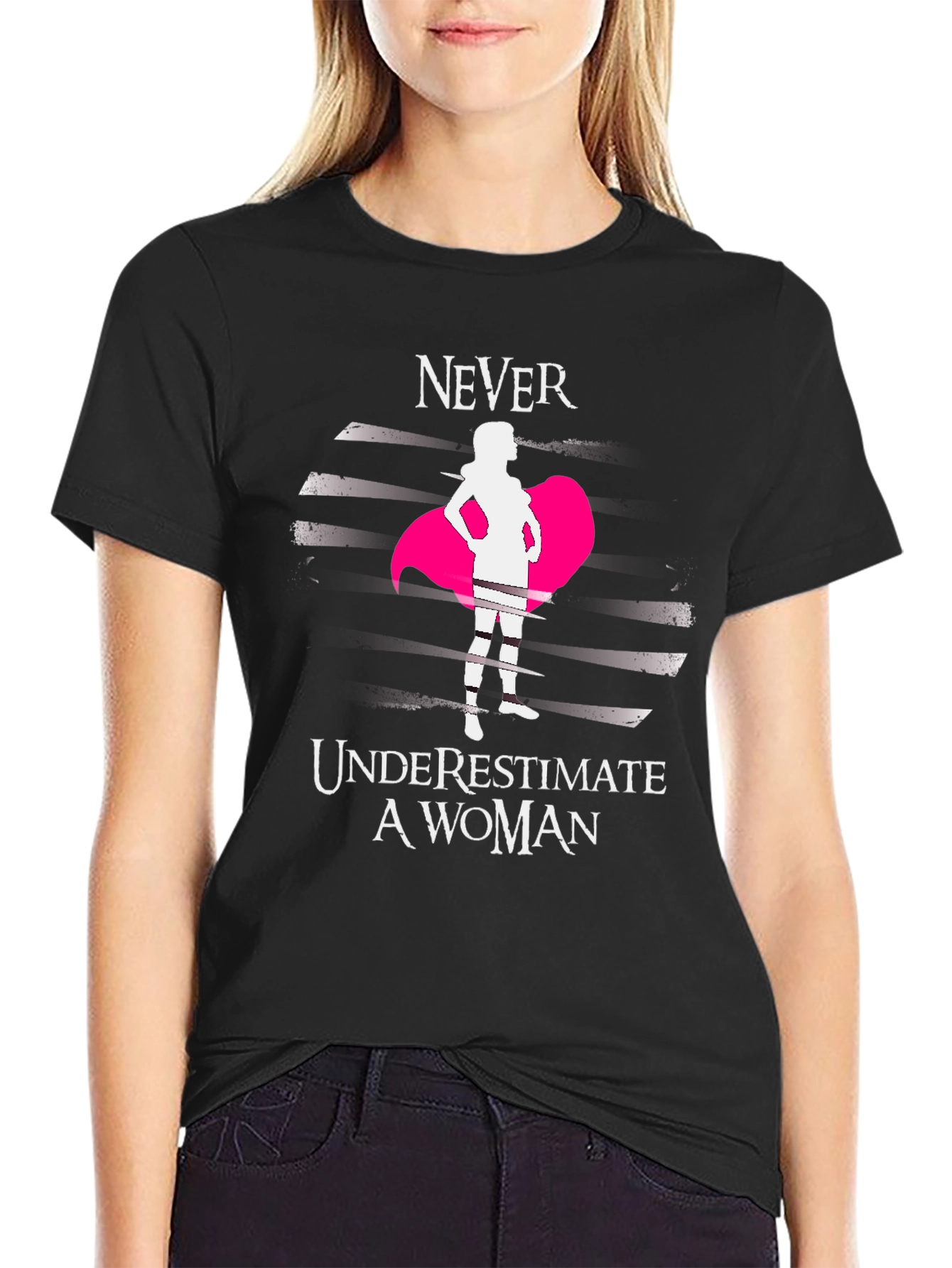 Empowered Woman T-Shirt - Never Underestimate