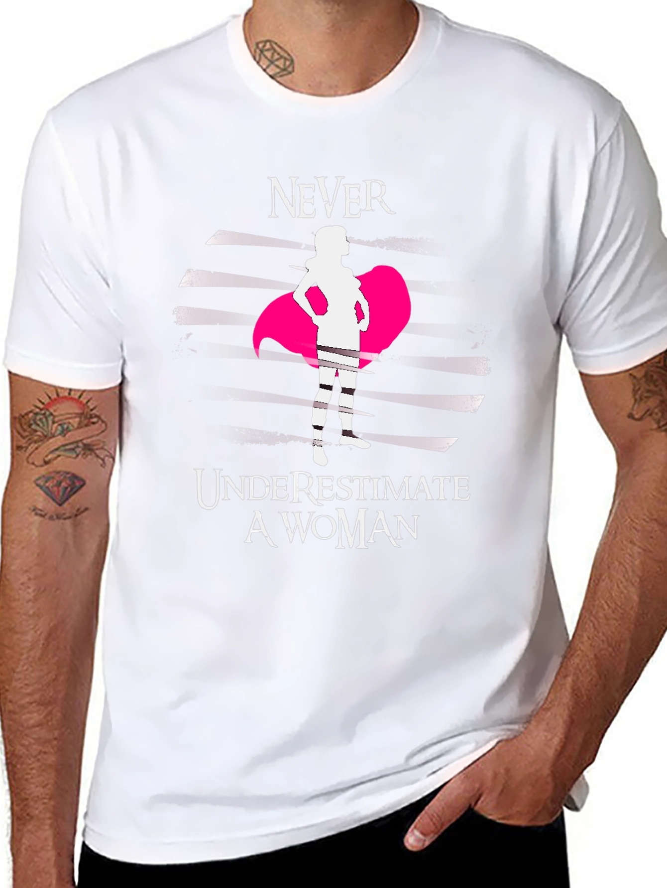Empowered Woman T-Shirt - Never Underestimate