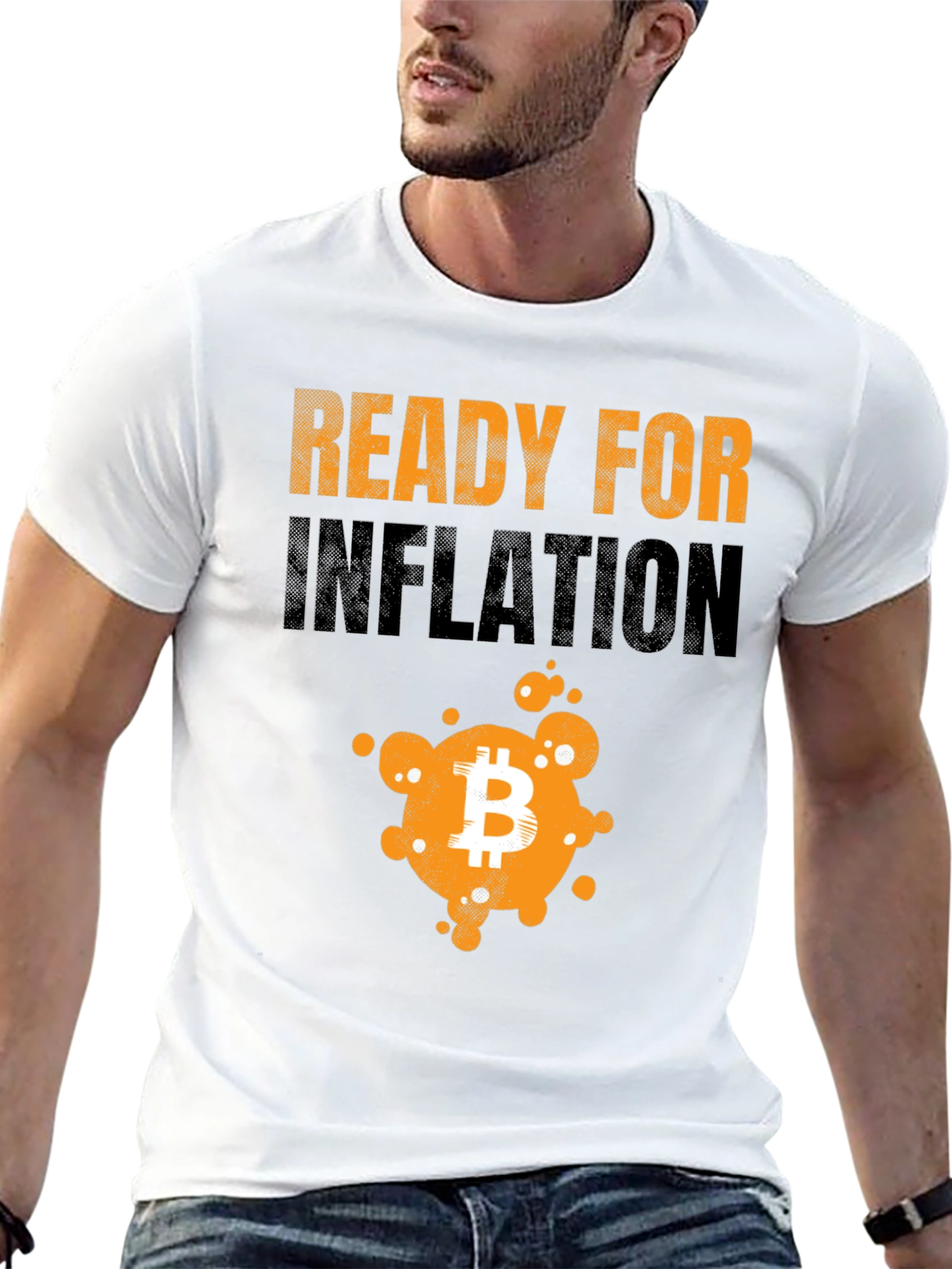 Ready For Inflation Bitcoin Graphic T-Shirt
