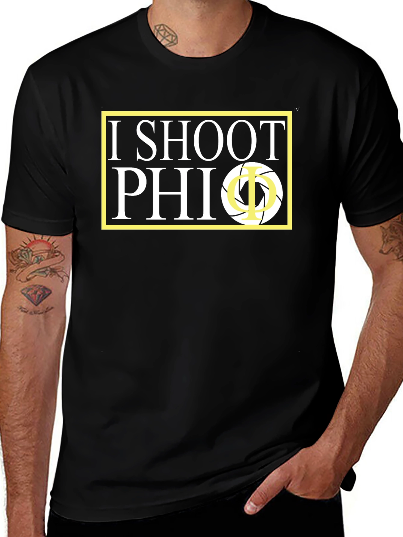 I Shoot Phi - Photographer Graphic T-Shirt