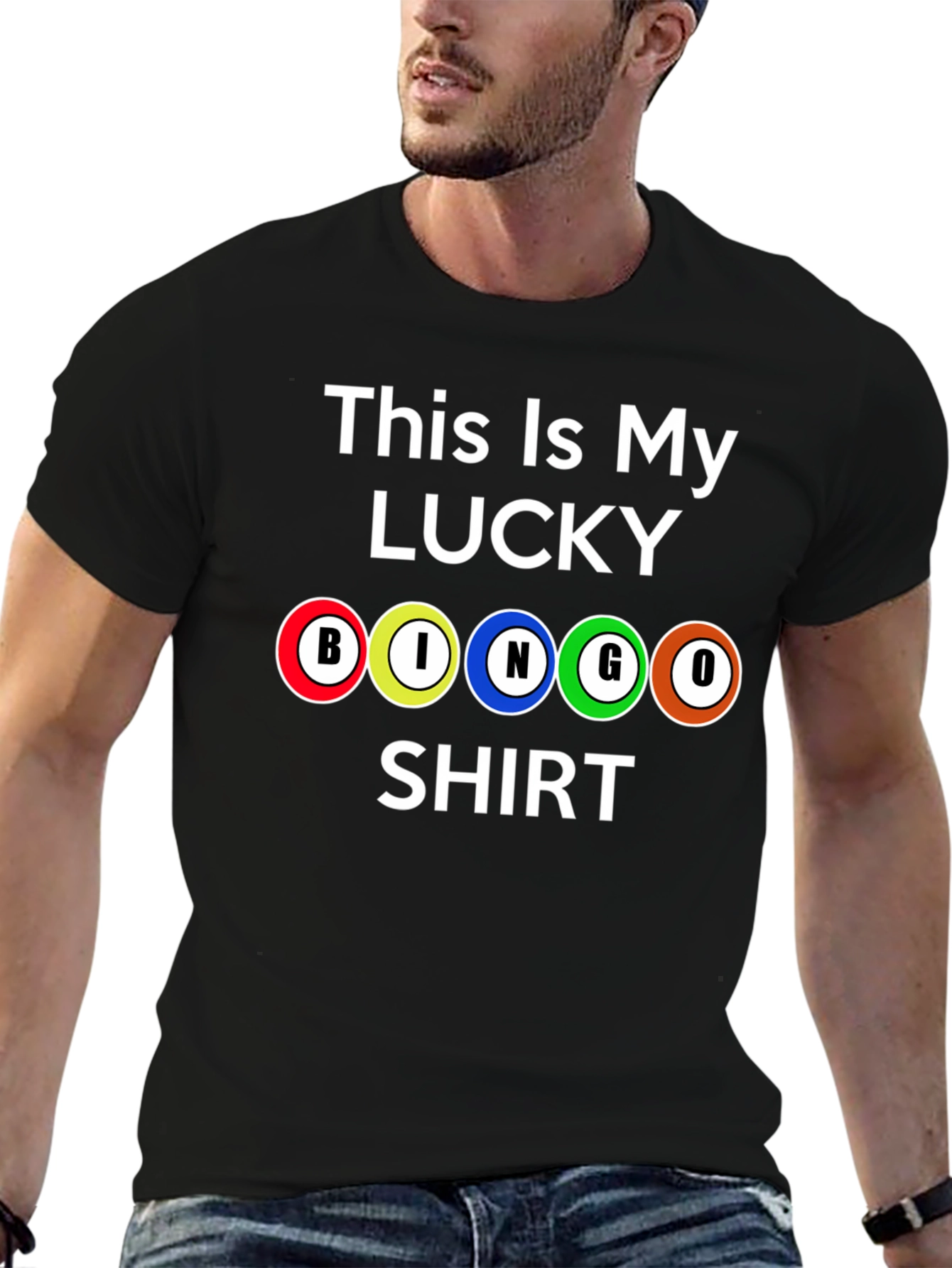 Lucky Bingo Shirt - Funny Gambling T-Shirt
