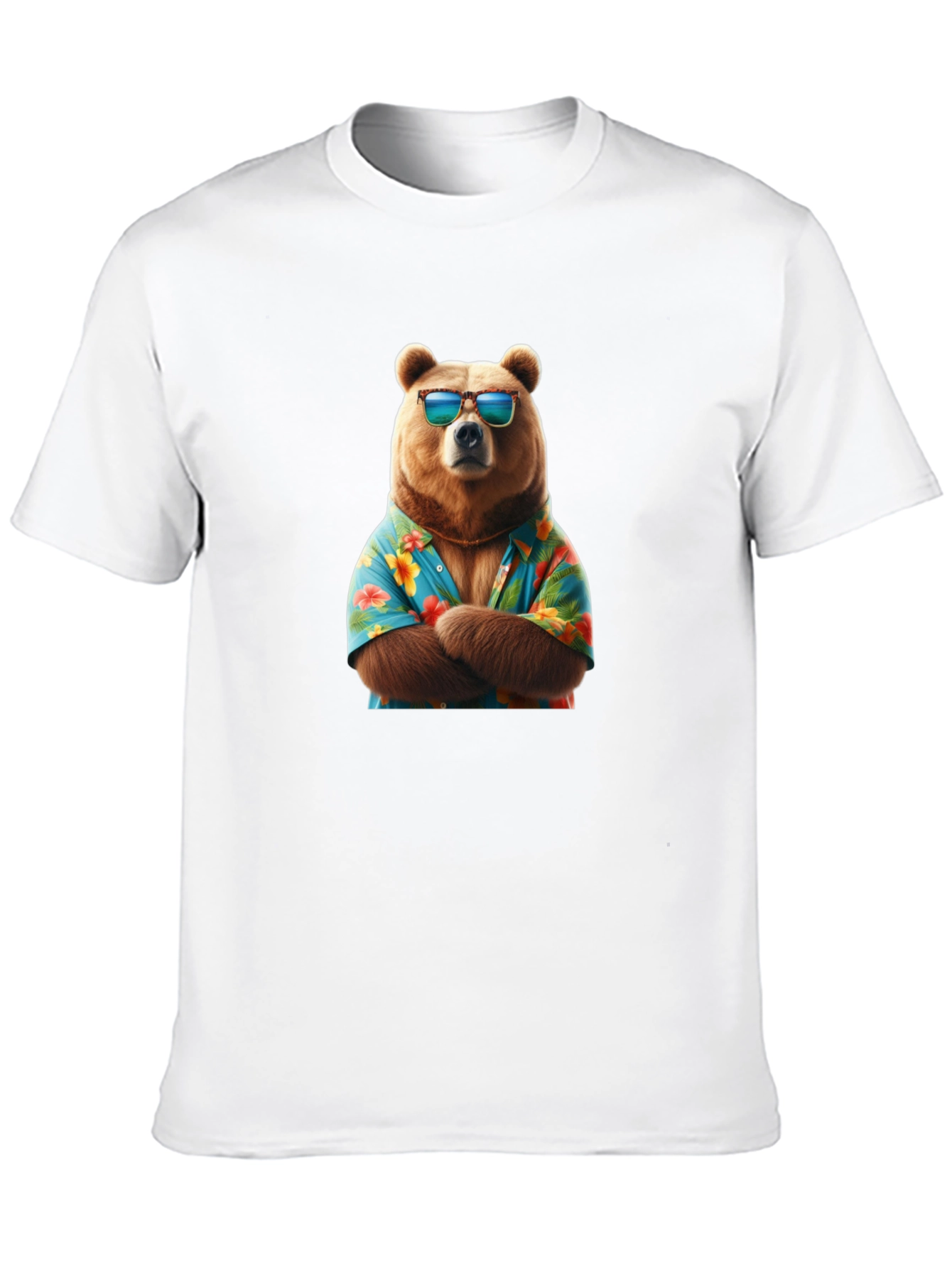 Cool Bear Hawaiian Shirt T-Shirt