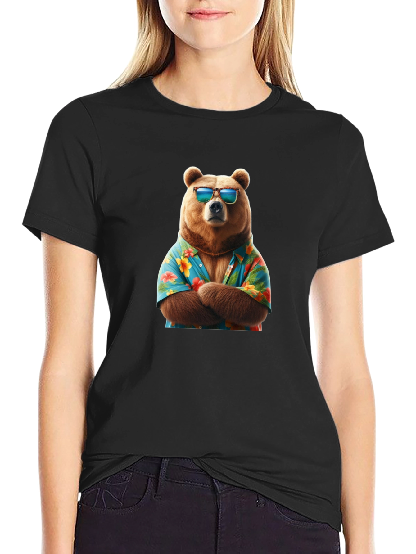 Cool Bear Hawaiian Shirt T-Shirt