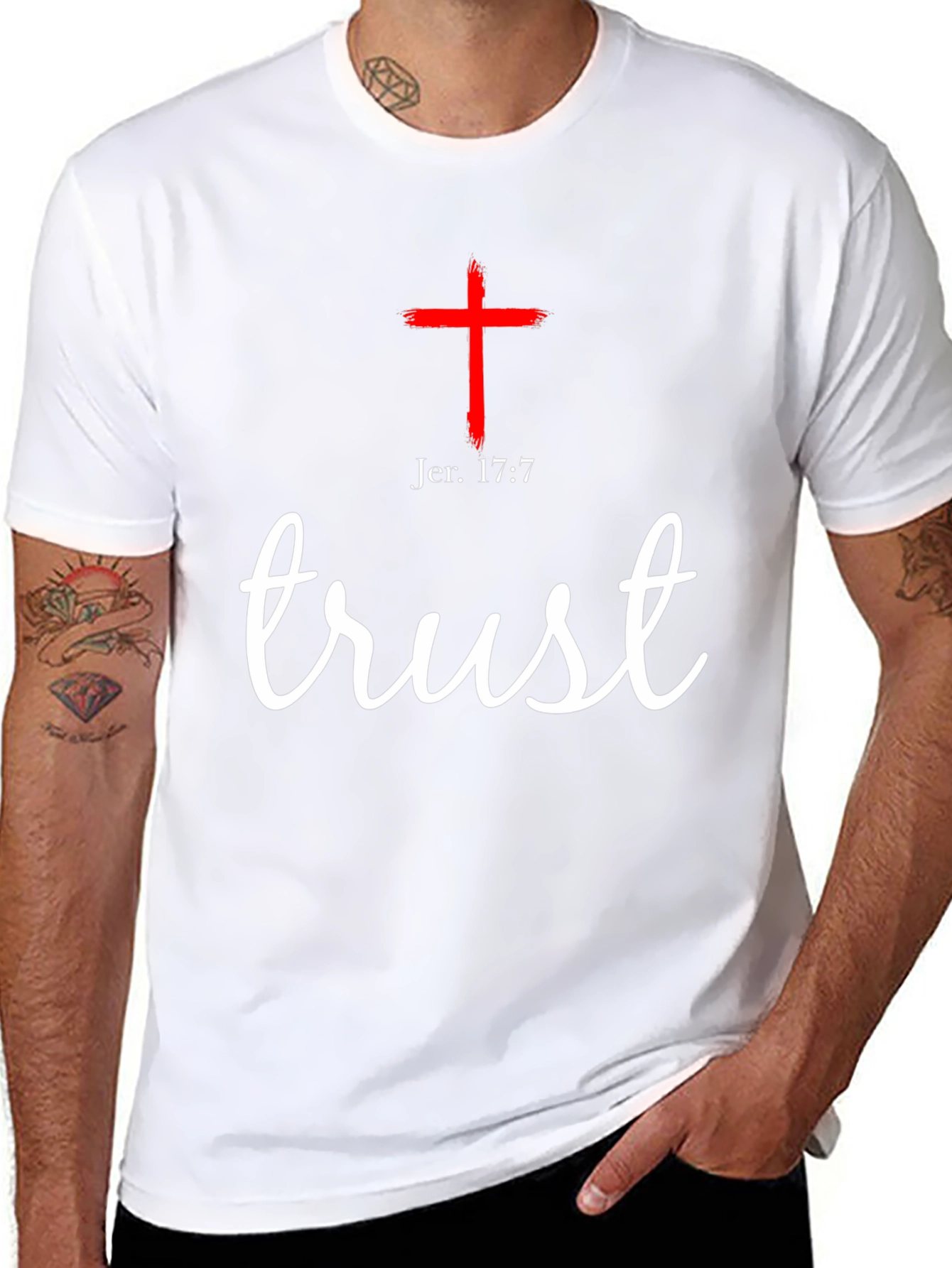 Trust Graphic Tee - Religious T-Shirt