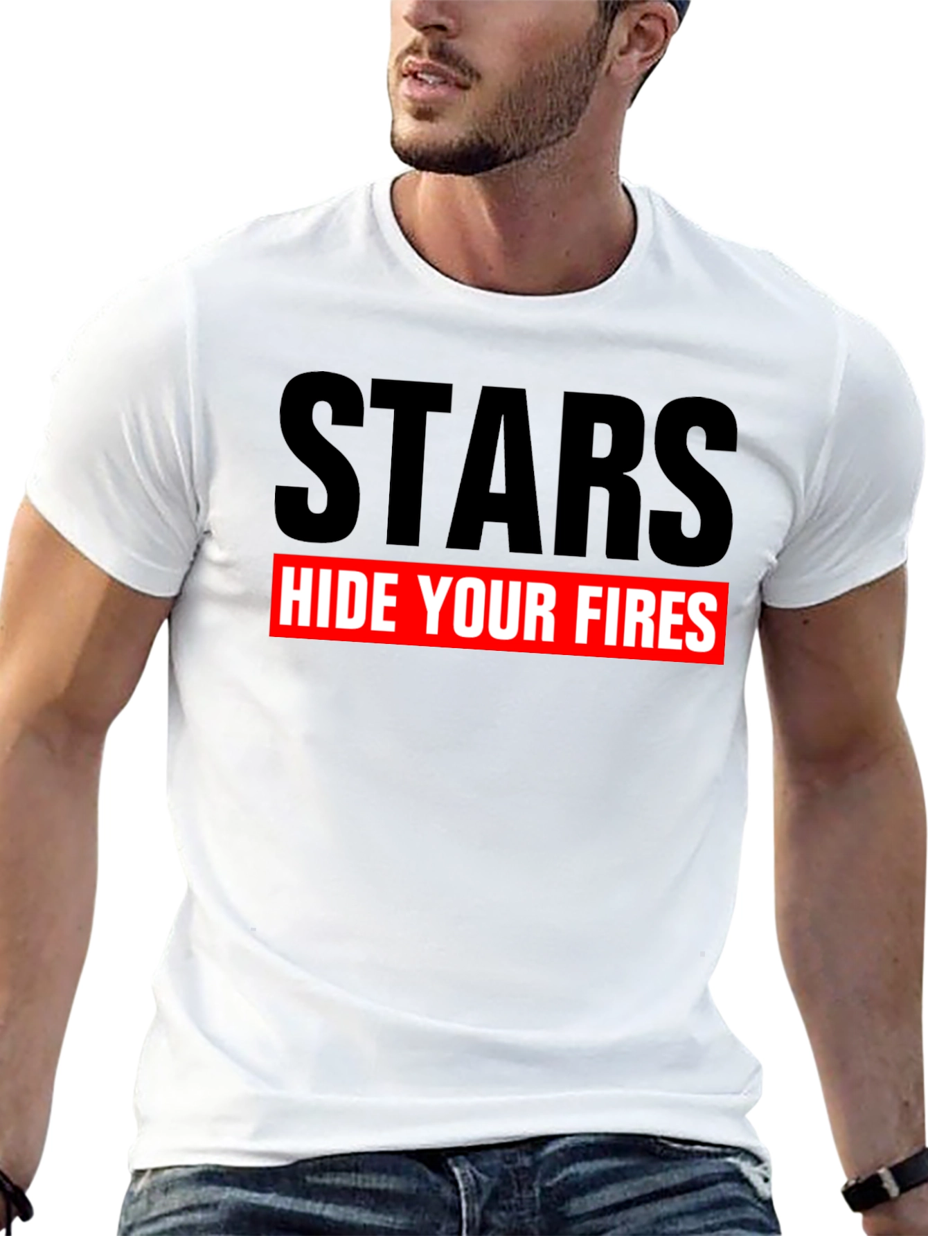 Stars Hide Your Fires Graphic T-Shirt