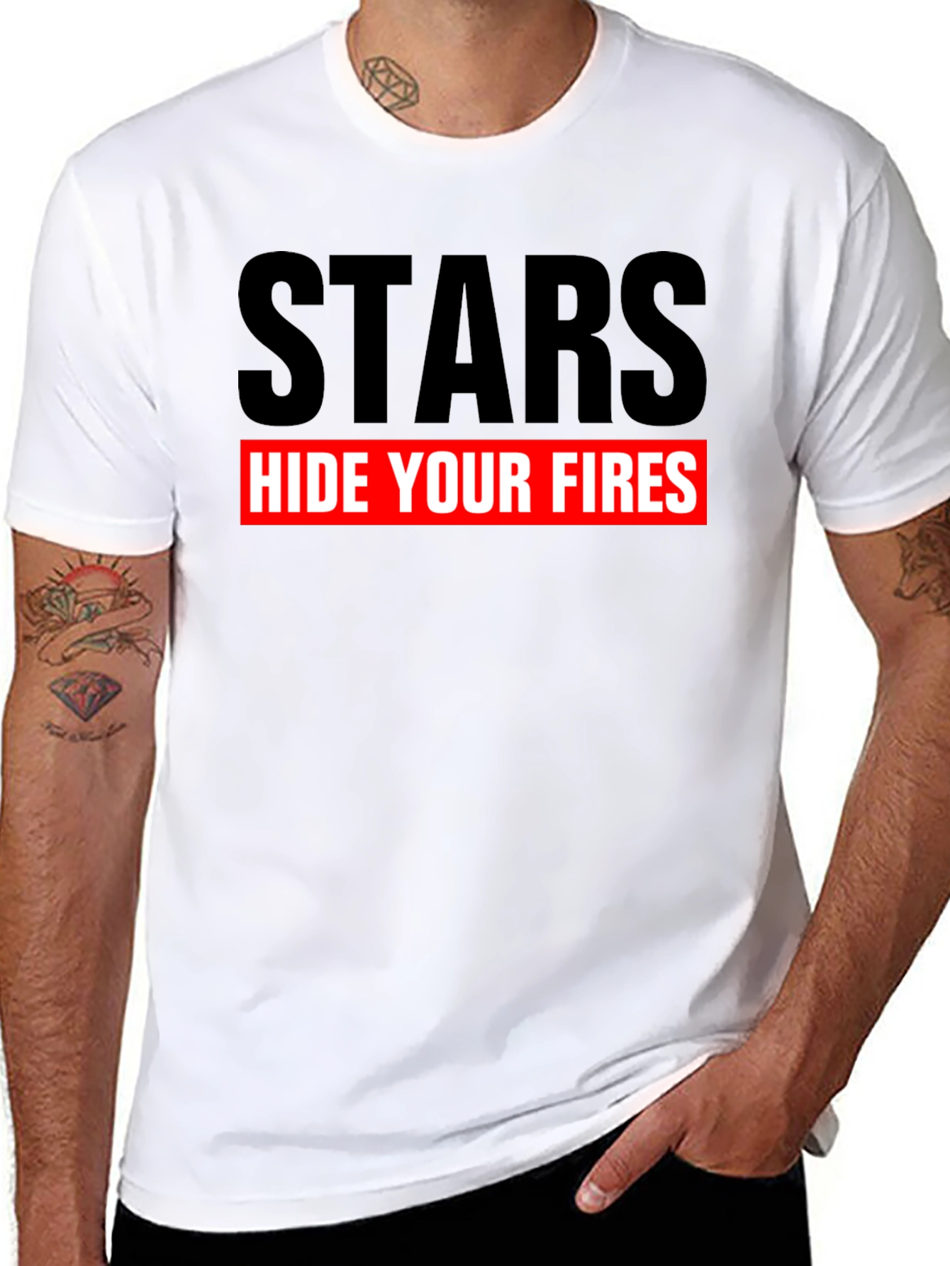 Stars Hide Your Fires Graphic T-Shirt