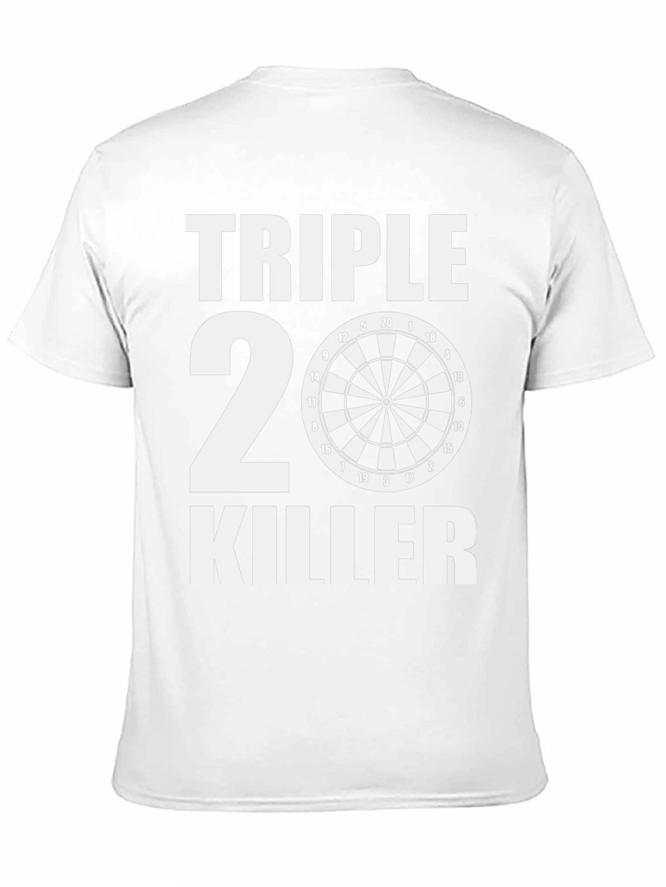 Triple 20 Killer T-Shirt - Dartboard Tee