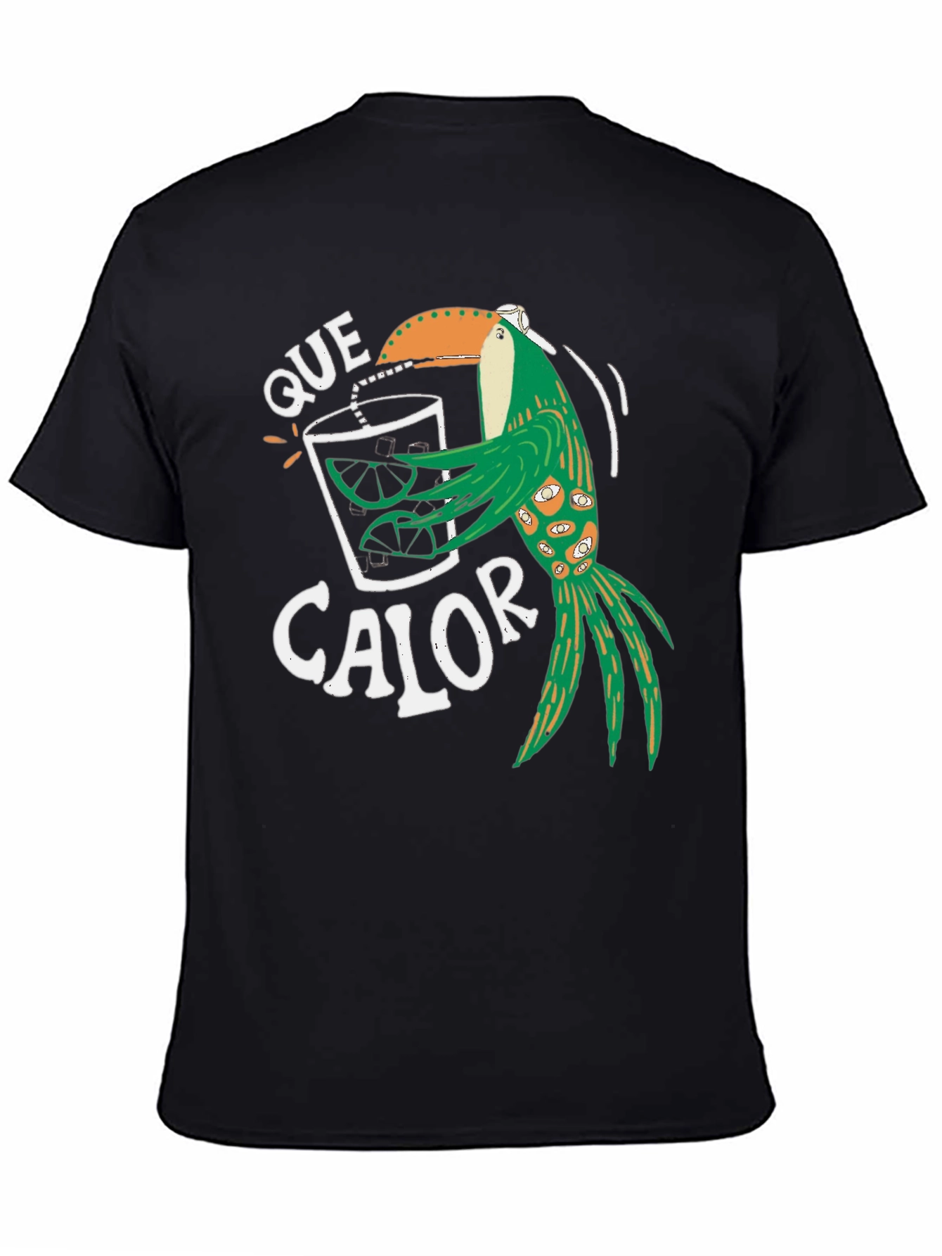 Que Calor Toucan T-Shirt - Tropical Graphic Tee