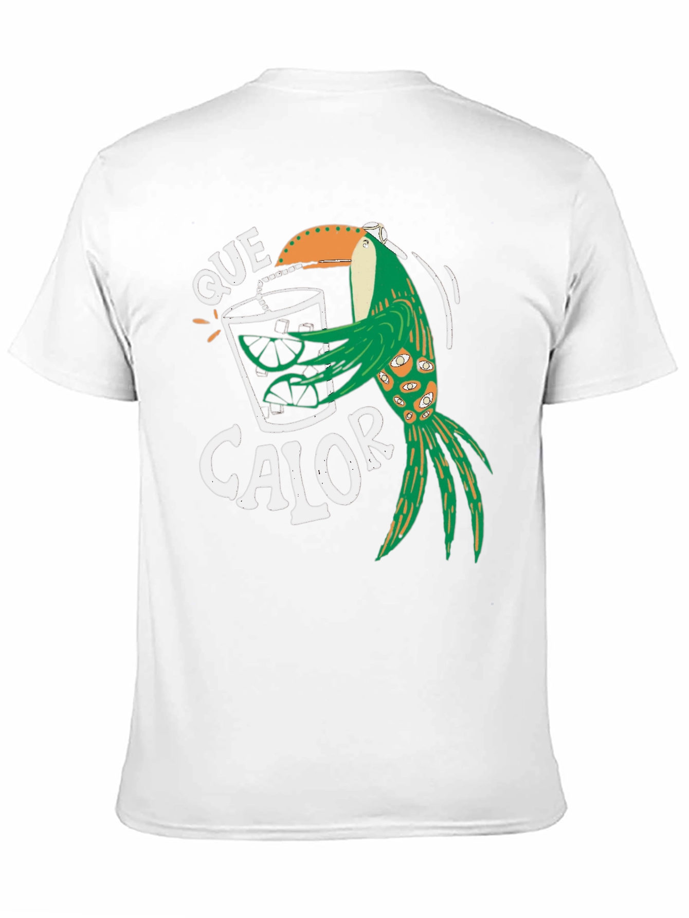Que Calor Toucan T-Shirt - Tropical Graphic Tee