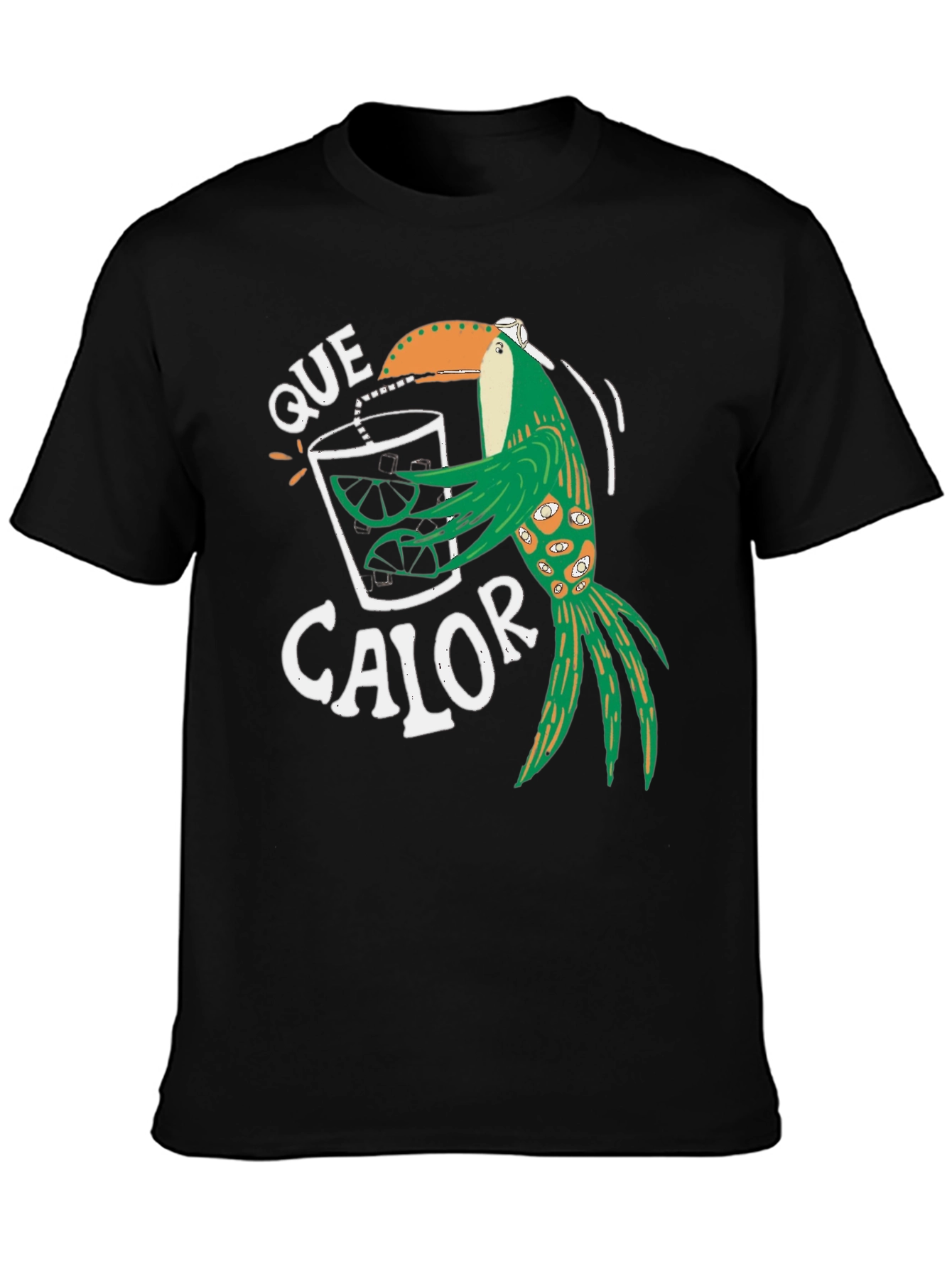 Que Calor Toucan T-Shirt - Tropical Graphic Tee