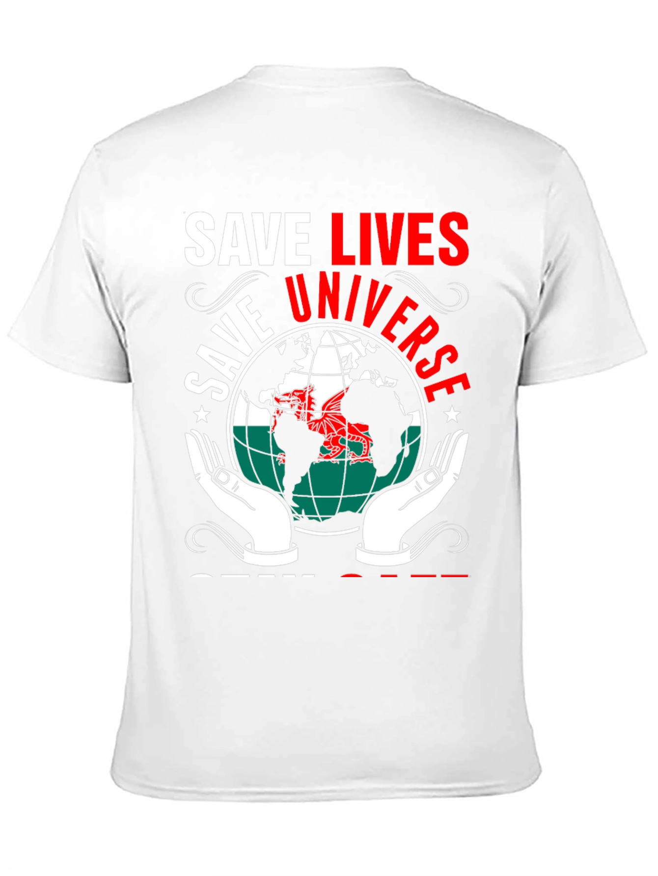 Save Lives Universe Graphic T-Shirt
