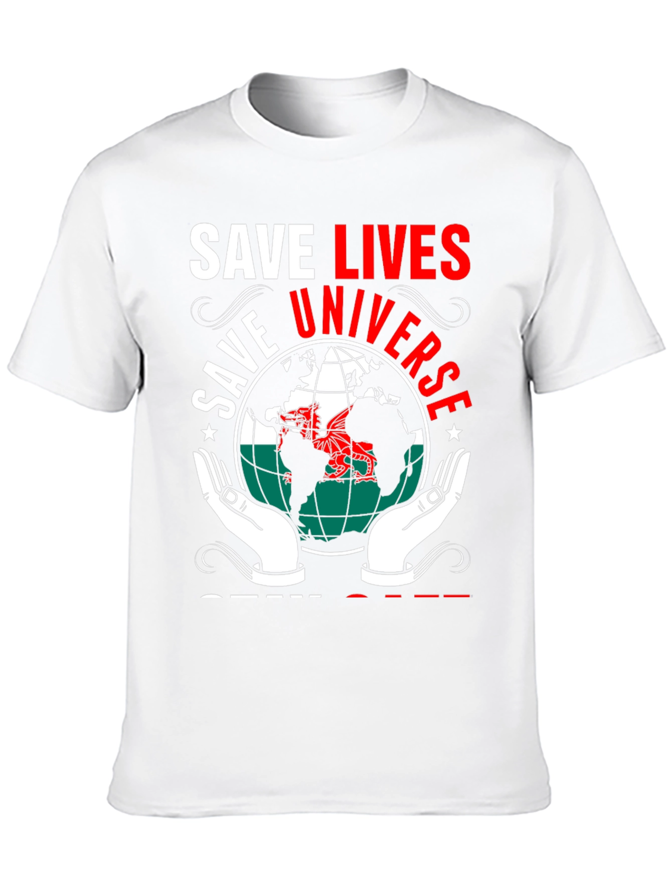 Save Lives Universe Graphic T-Shirt