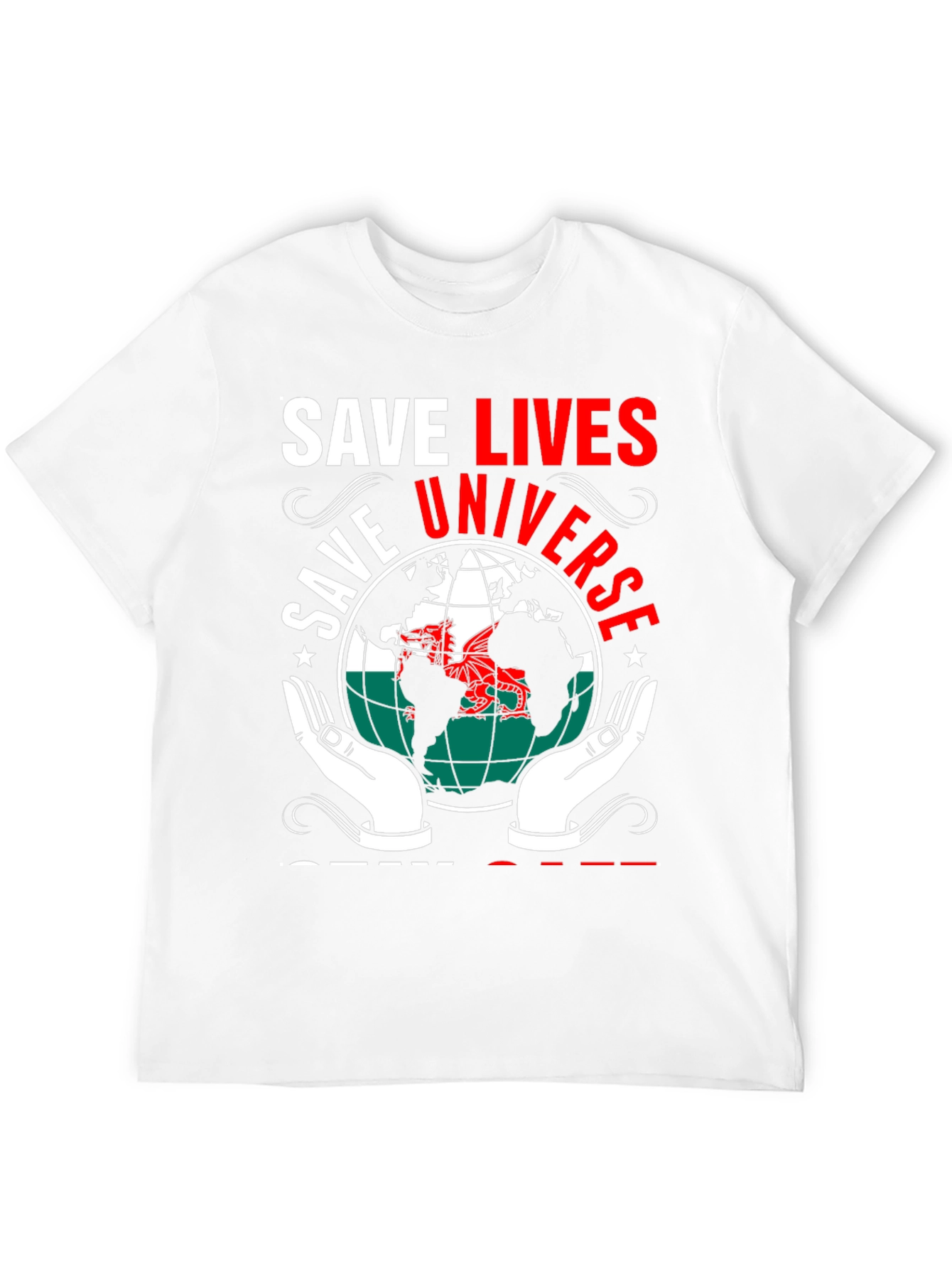 Save Lives Universe Graphic T-Shirt