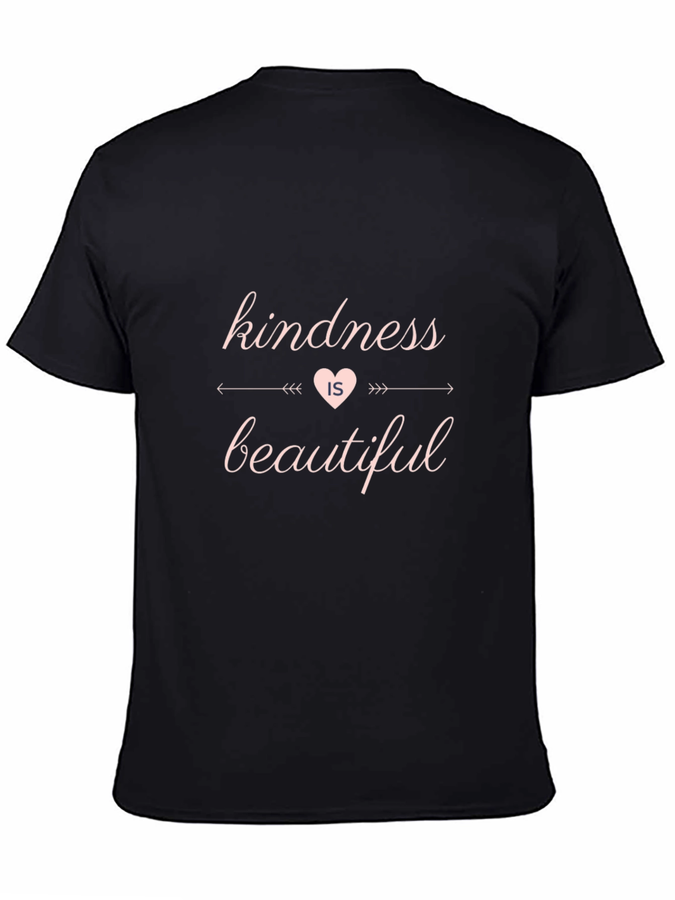 Kindness is Beautiful Black Graphic Tee
