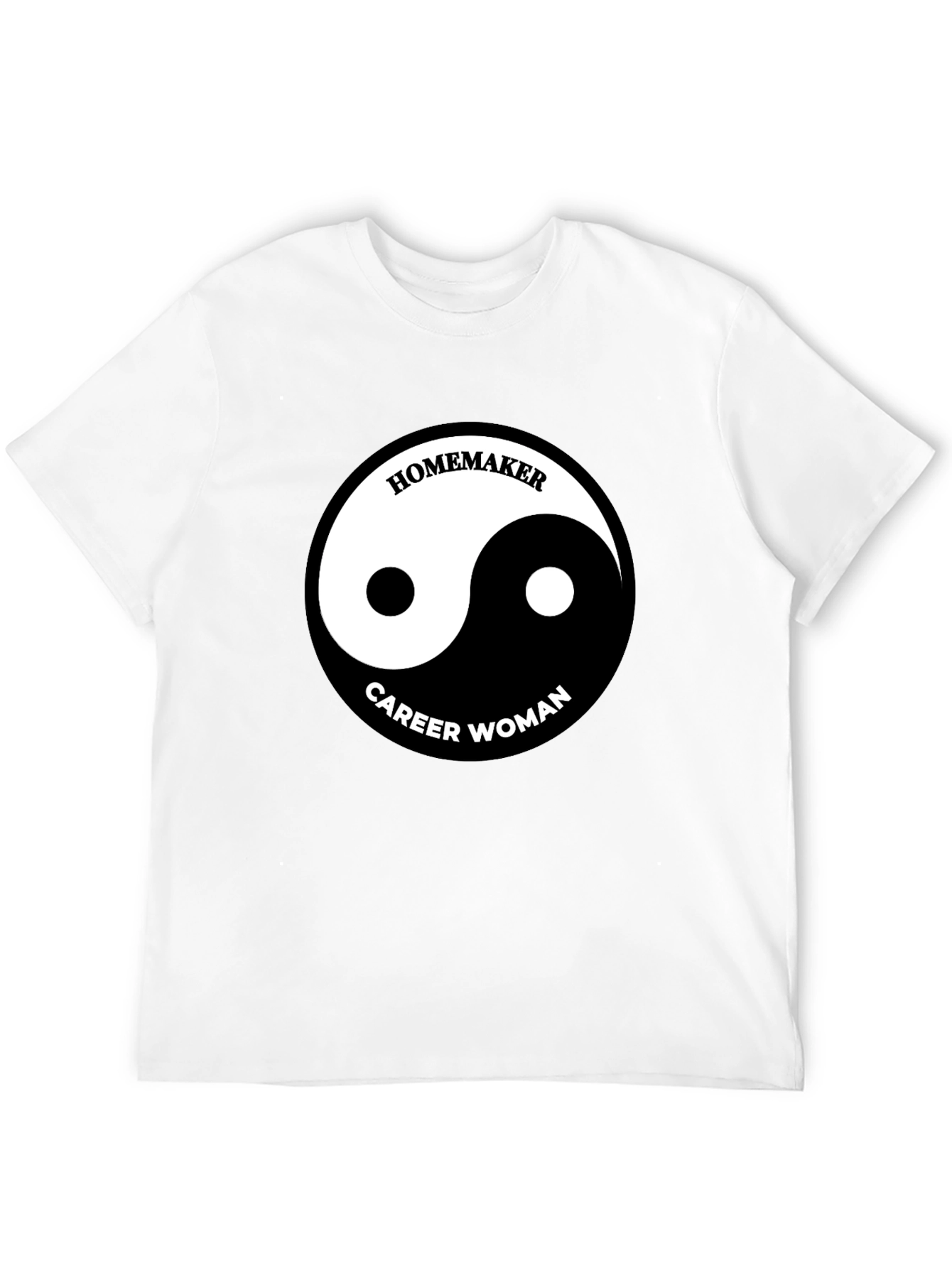 Yin Yang Homemaker Career Woman T-Shirt
