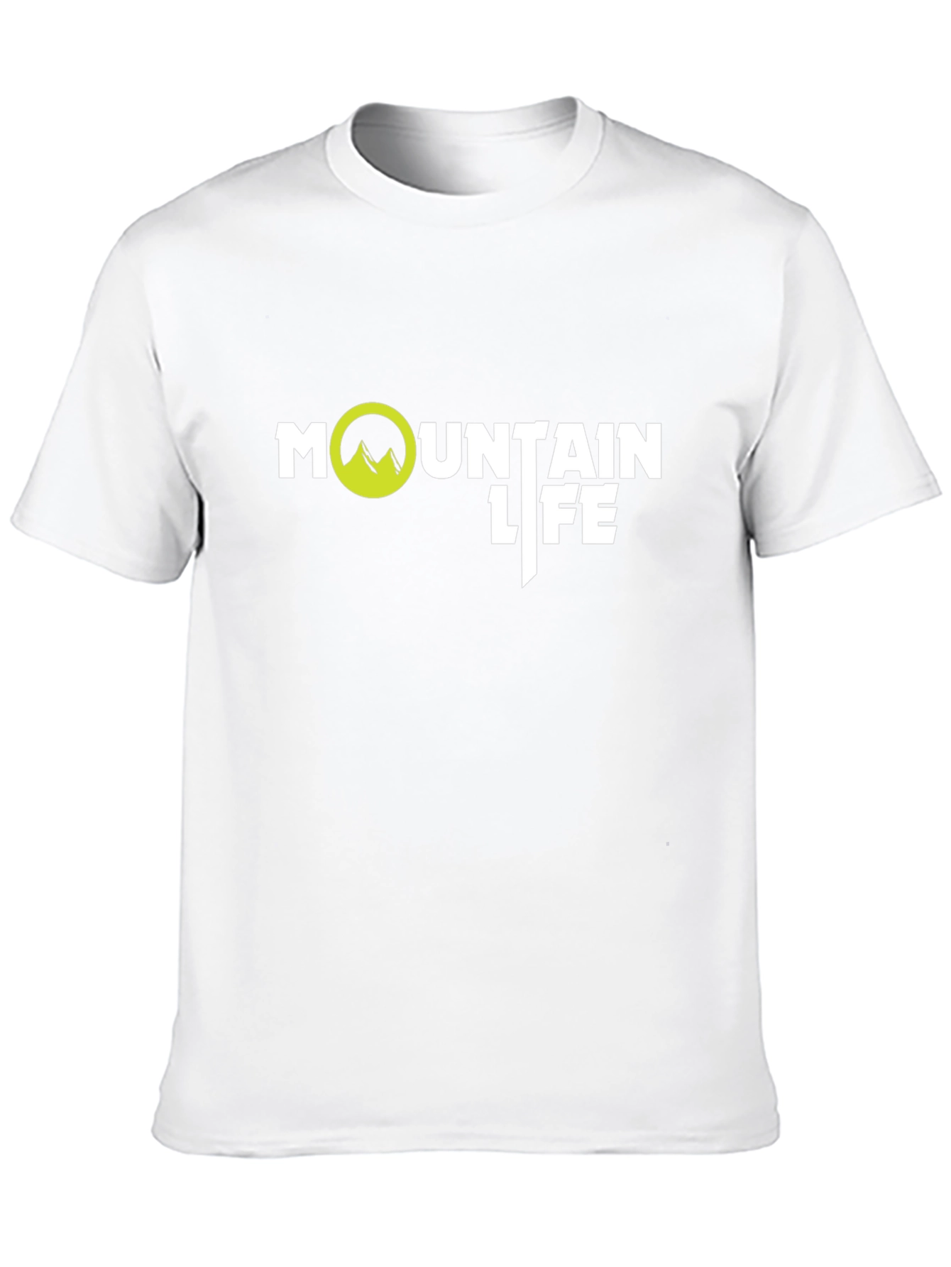 Mountain Life Black T-Shirt: Adventure Ready!