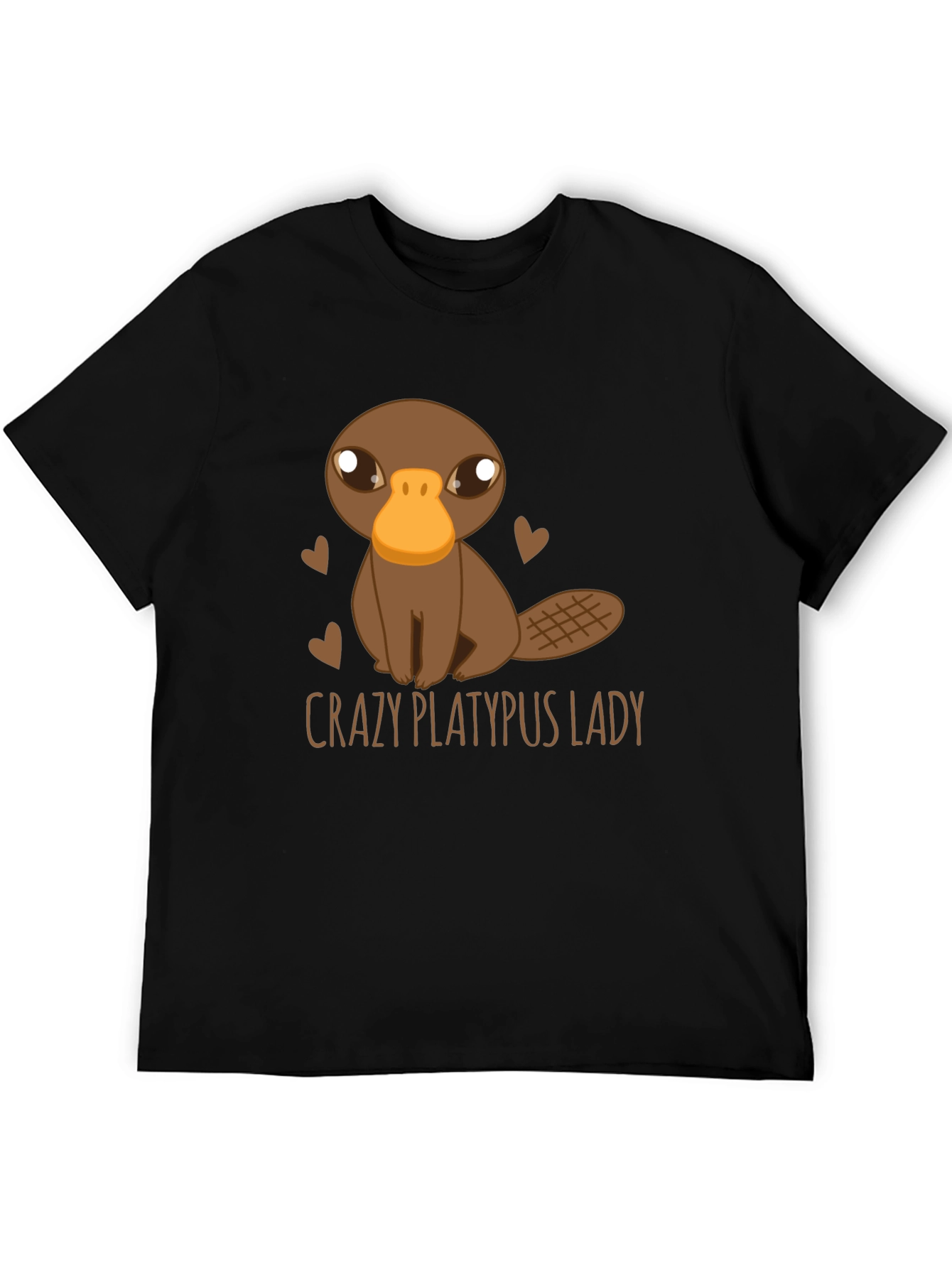 Crazy Platypus Lady Graphic Tee