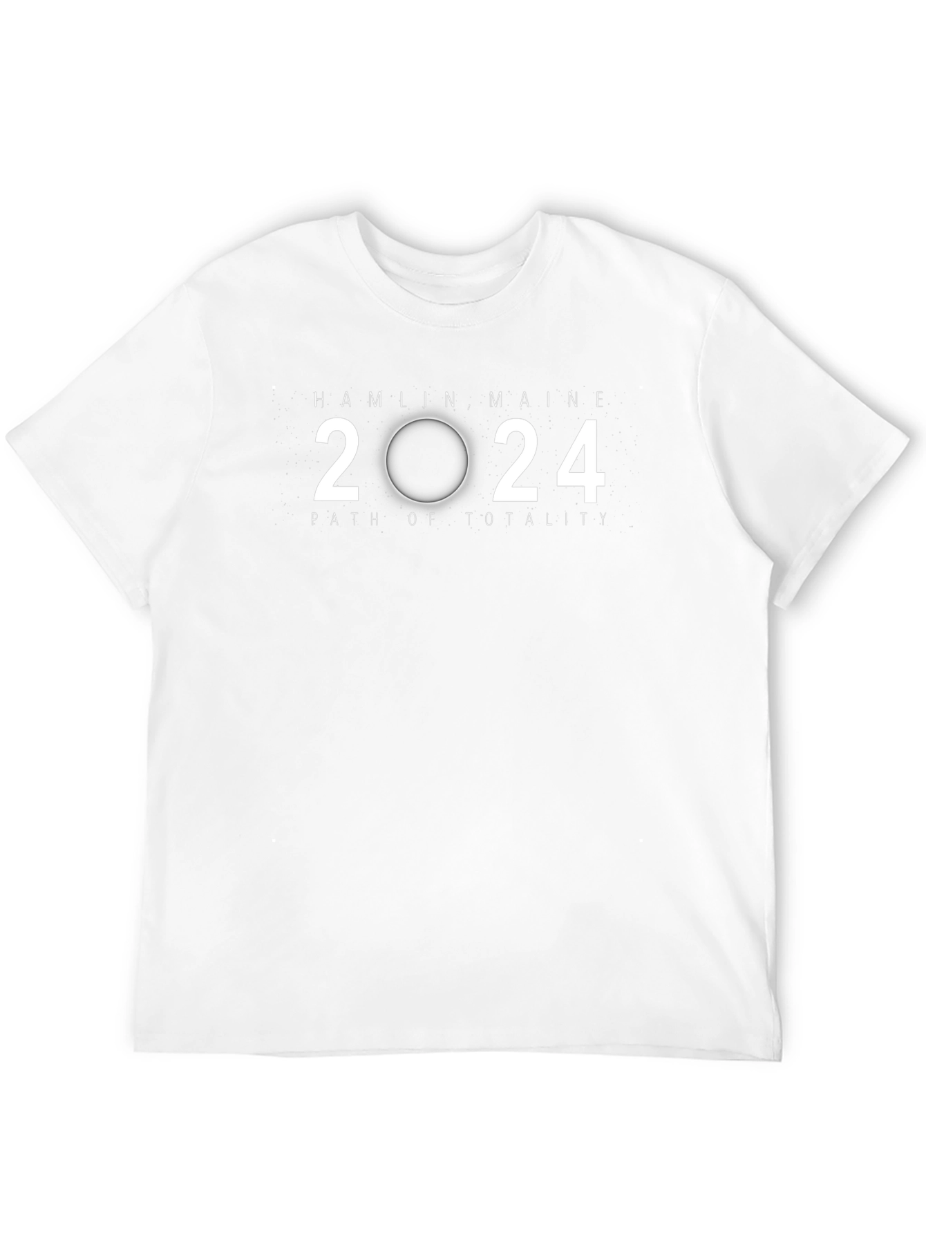 Hamlin Maine 2024 Path of Totality Eclipse T-Shirt