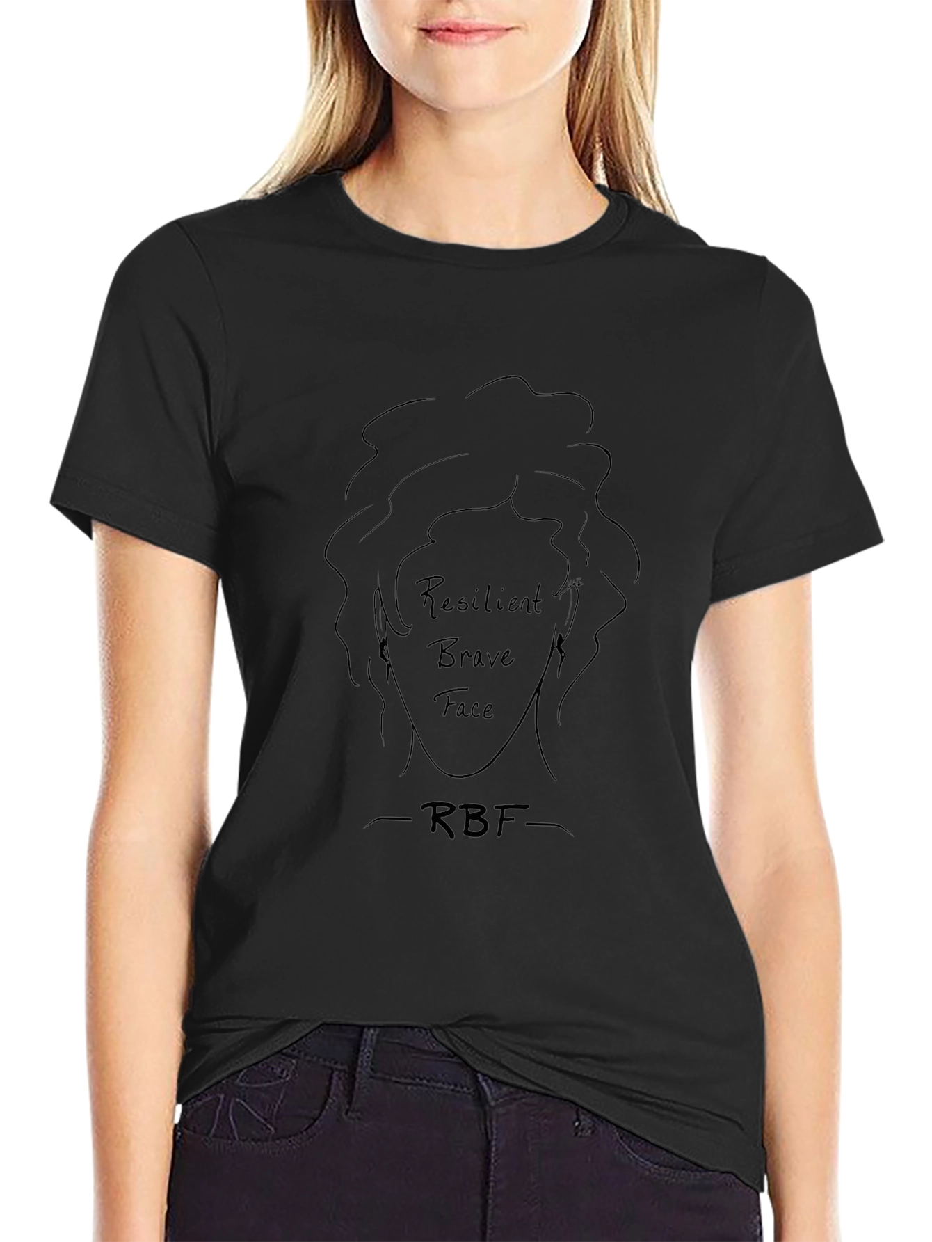 Resilient Brave Face RBF T-Shirt - Unisex