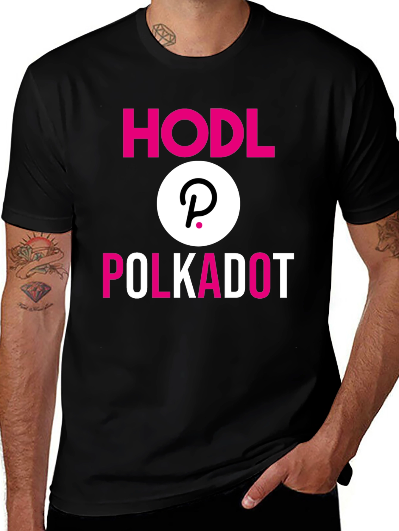 HODL Polkadot Crypto T-Shirt