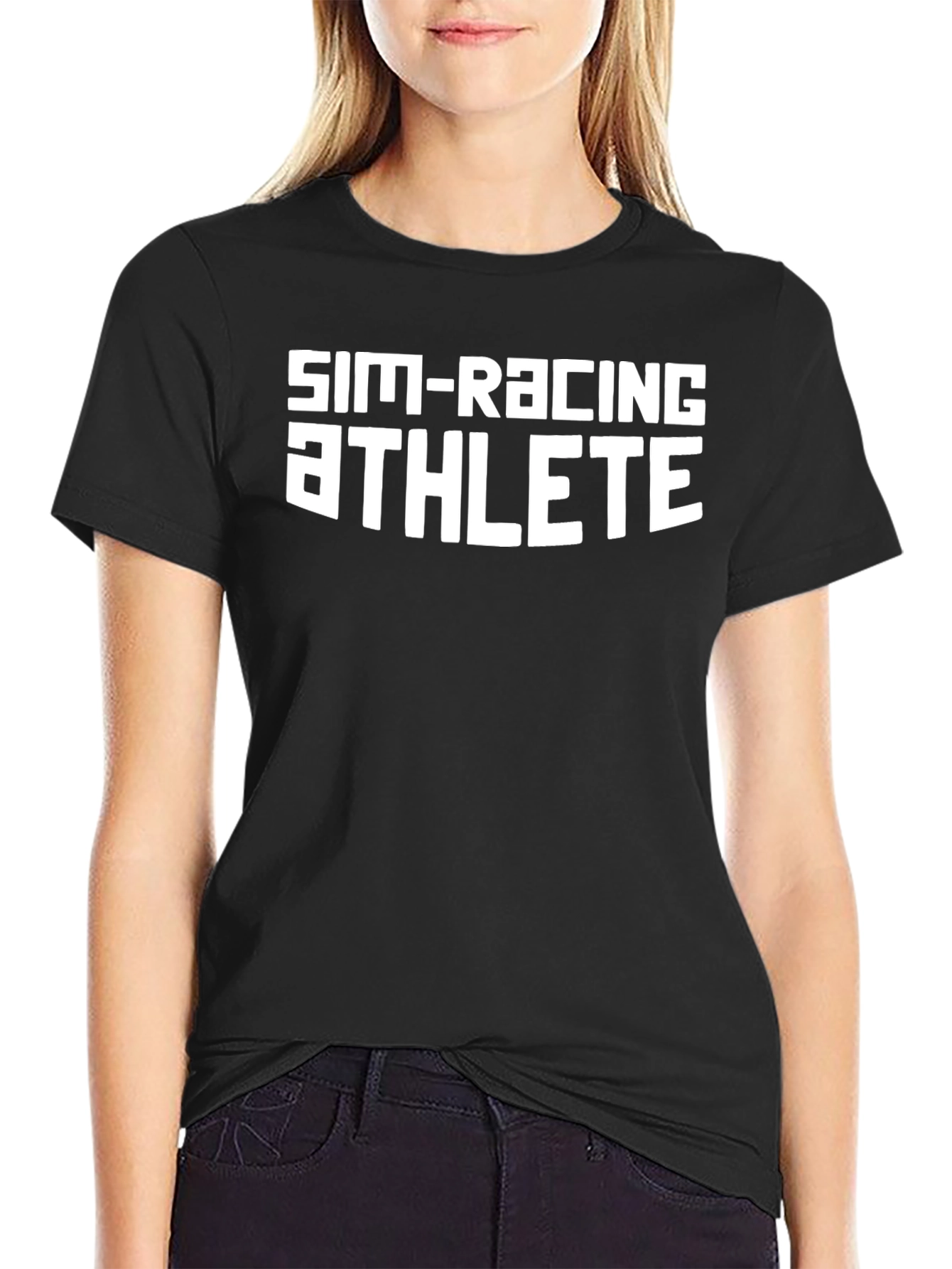 Sim-Racing Athlete Black T-Shirt