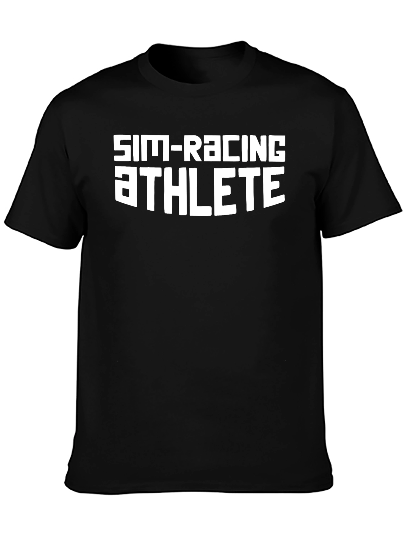 Sim-Racing Athlete Black T-Shirt