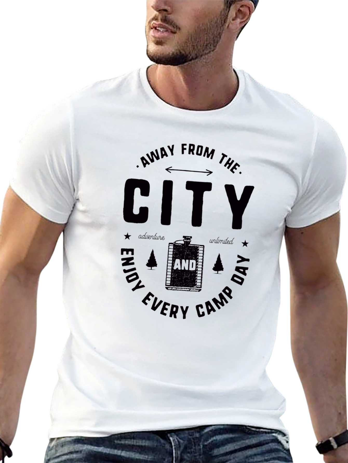 Away From The City Camp T-Shirt