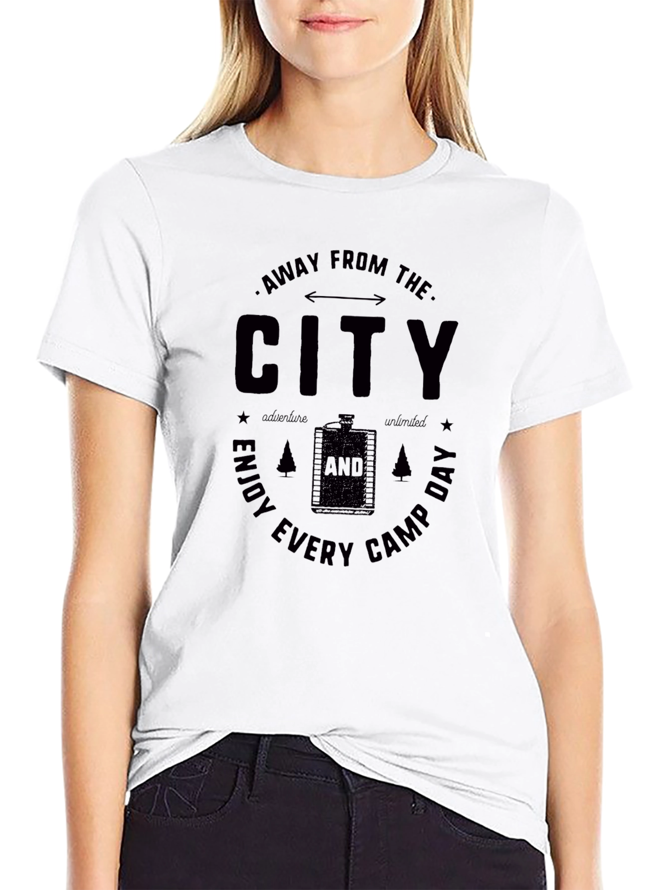 Away From The City Camp T-Shirt
