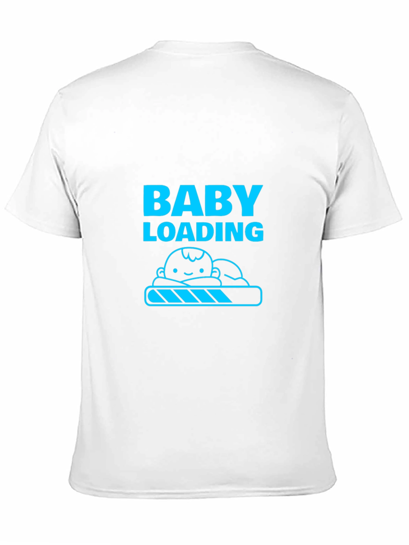 Baby Loading Mens Black T-Shirt