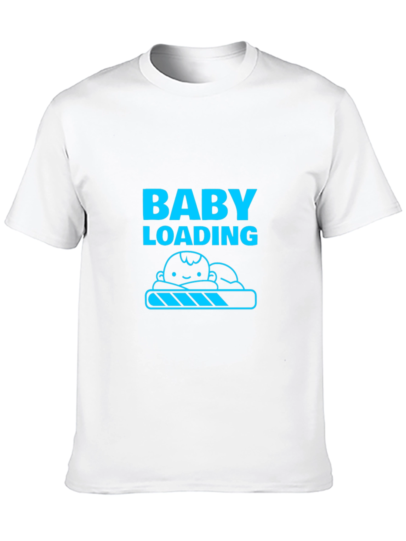 Baby Loading Mens Black T-Shirt