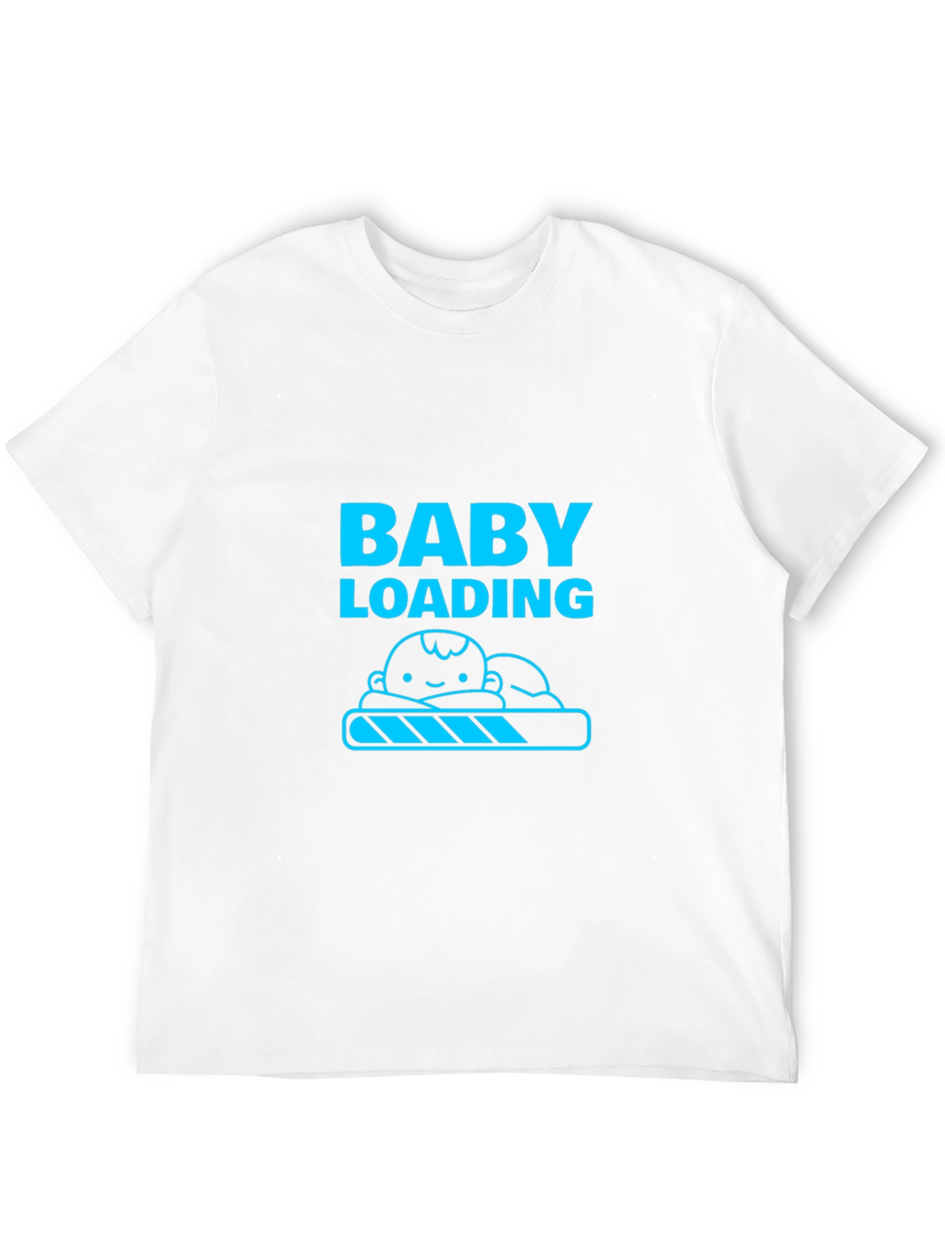 Baby Loading Mens Black T-Shirt