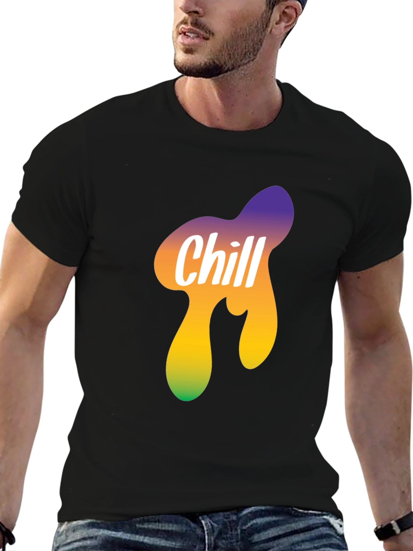 Chill Graphic T-Shirt - Relaxed Style
